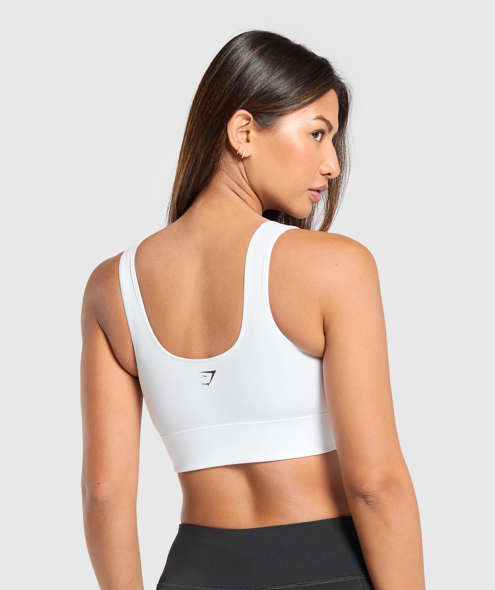 Gymshark Longline Sports Bra - White - Image 2