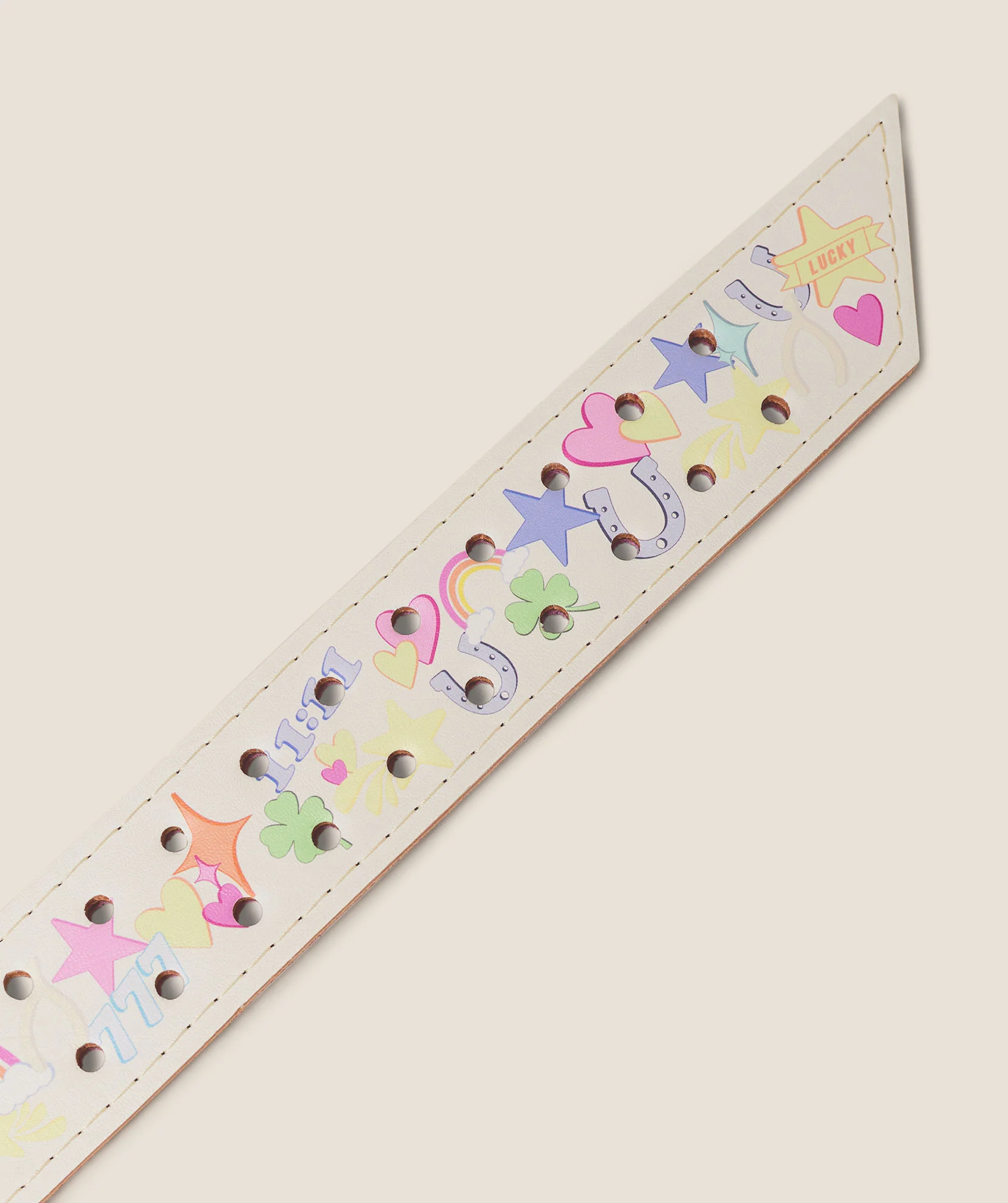 Gymshark Lucky Graphic Lifting Belt - Tinted White - Image 3
