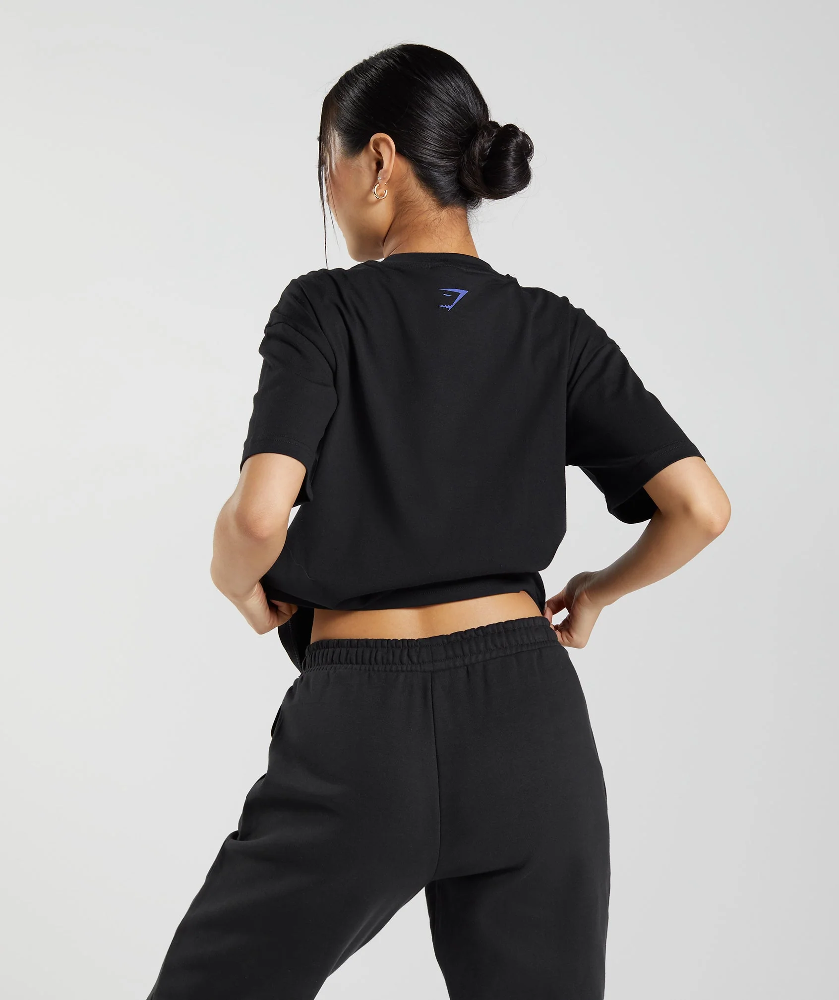 Gymshark Maxed Out Oversized T-Shirt - Black - Image 2