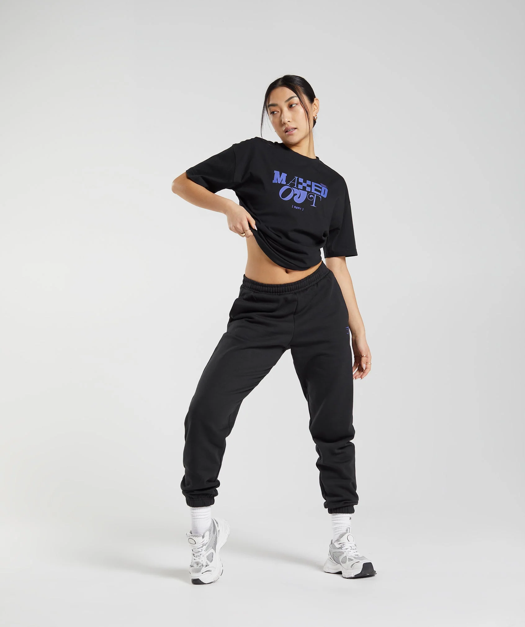 Gymshark Maxed Out Oversized T-Shirt - Black - Image 4