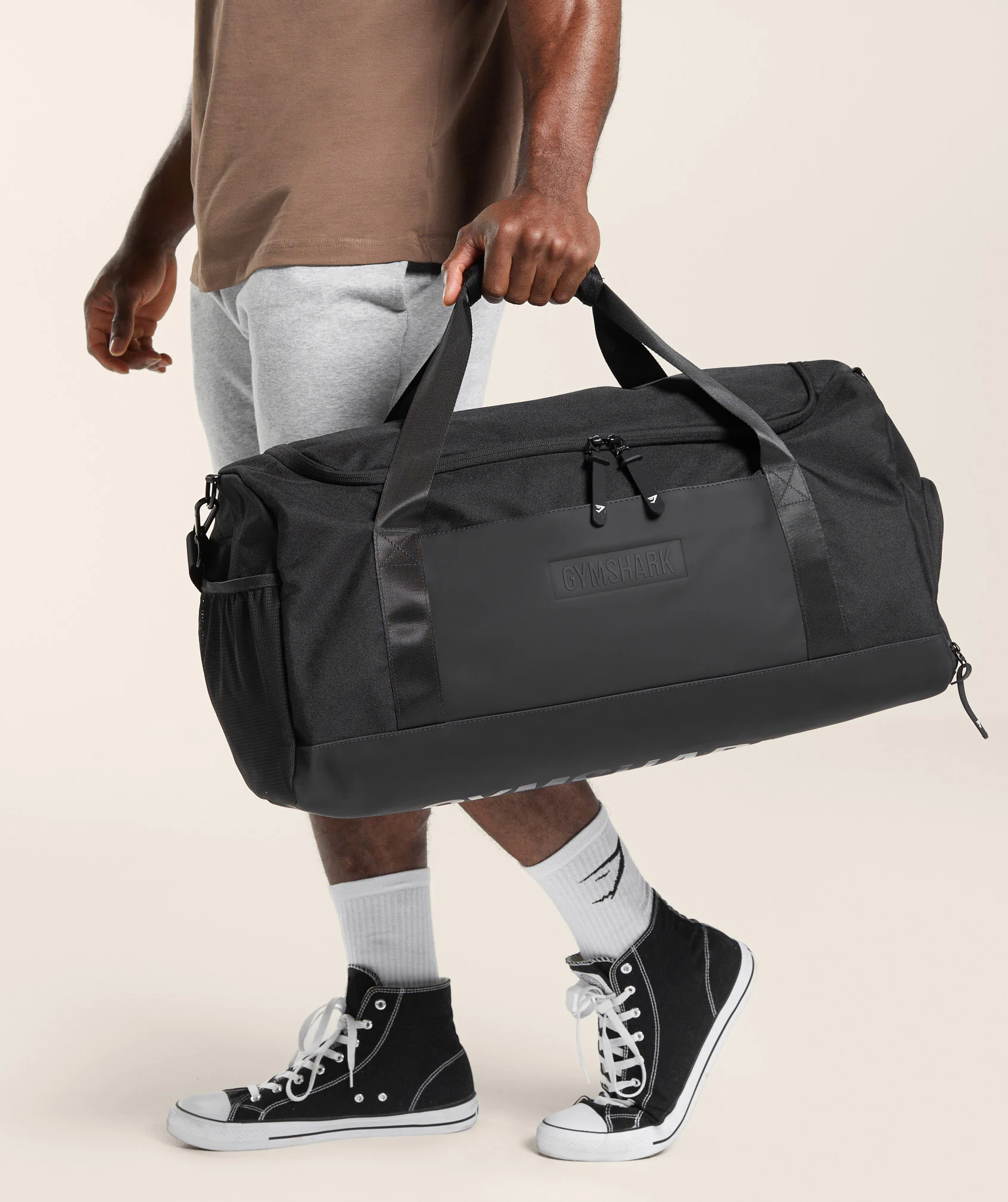 Gymshark Everyday Holdall Medium - Black - Image 6