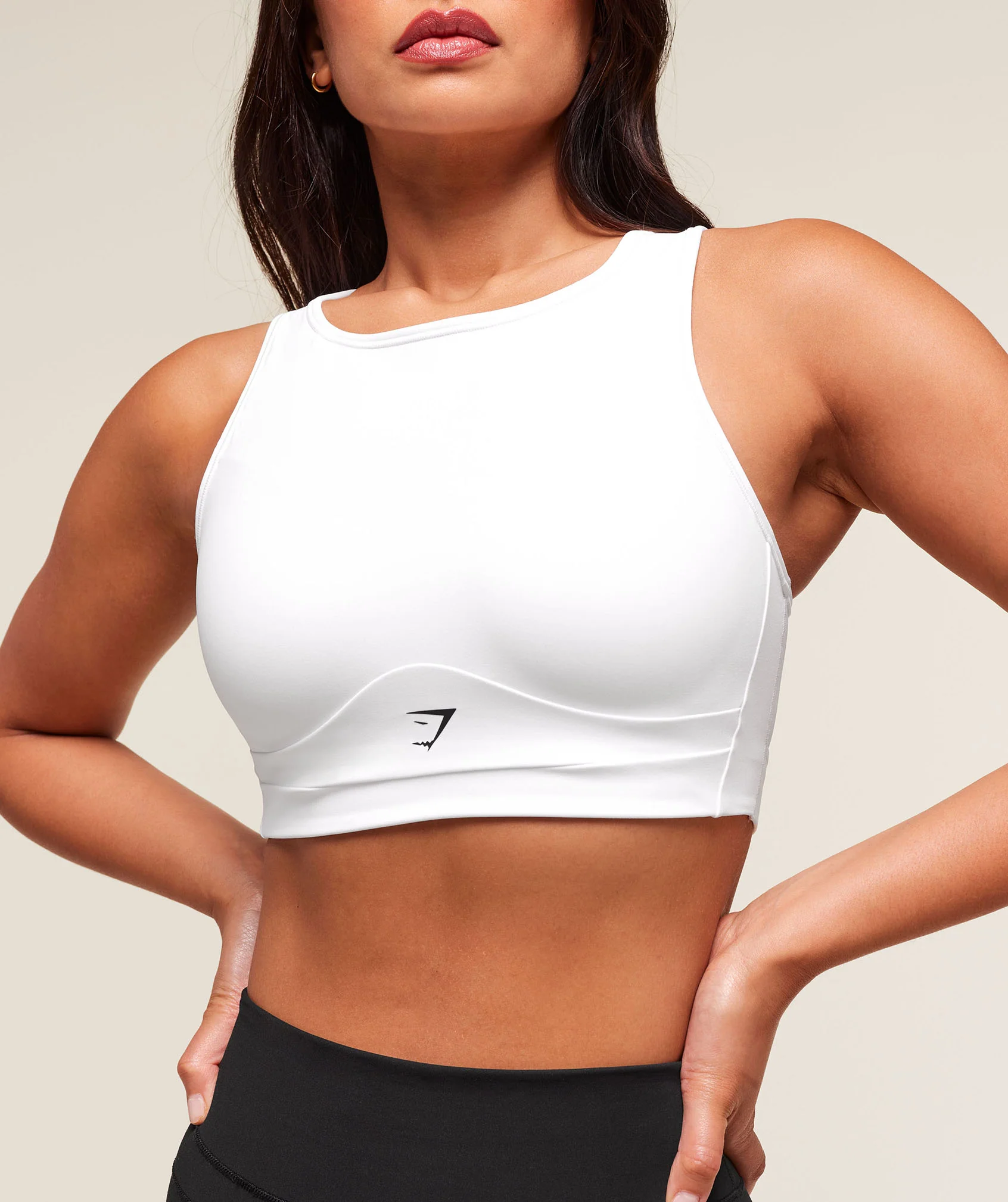 Gymshark Mesh Back Sports Bra - White - Image 5