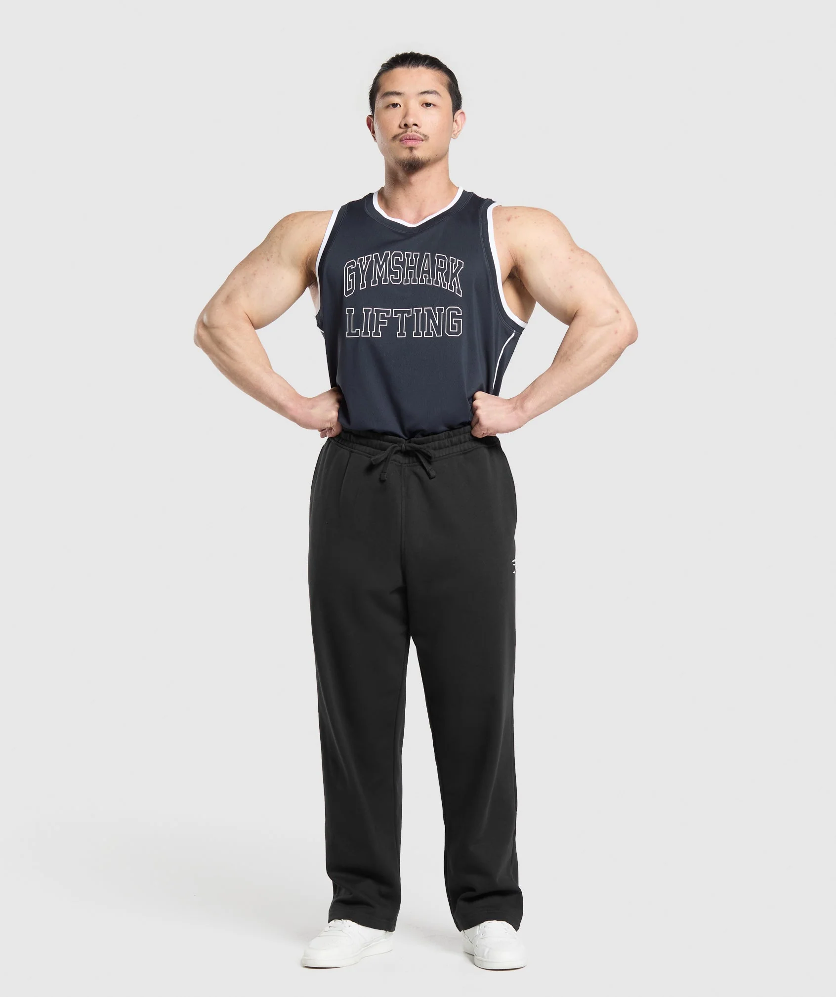 Gymshark Mesh Tank - Heavy Blue - Image 4