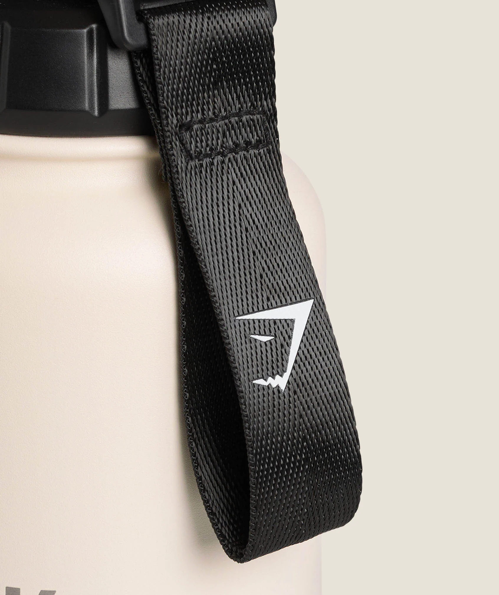 Gymshark Metal Insulated Bottle 1L - Oat White - Image 4