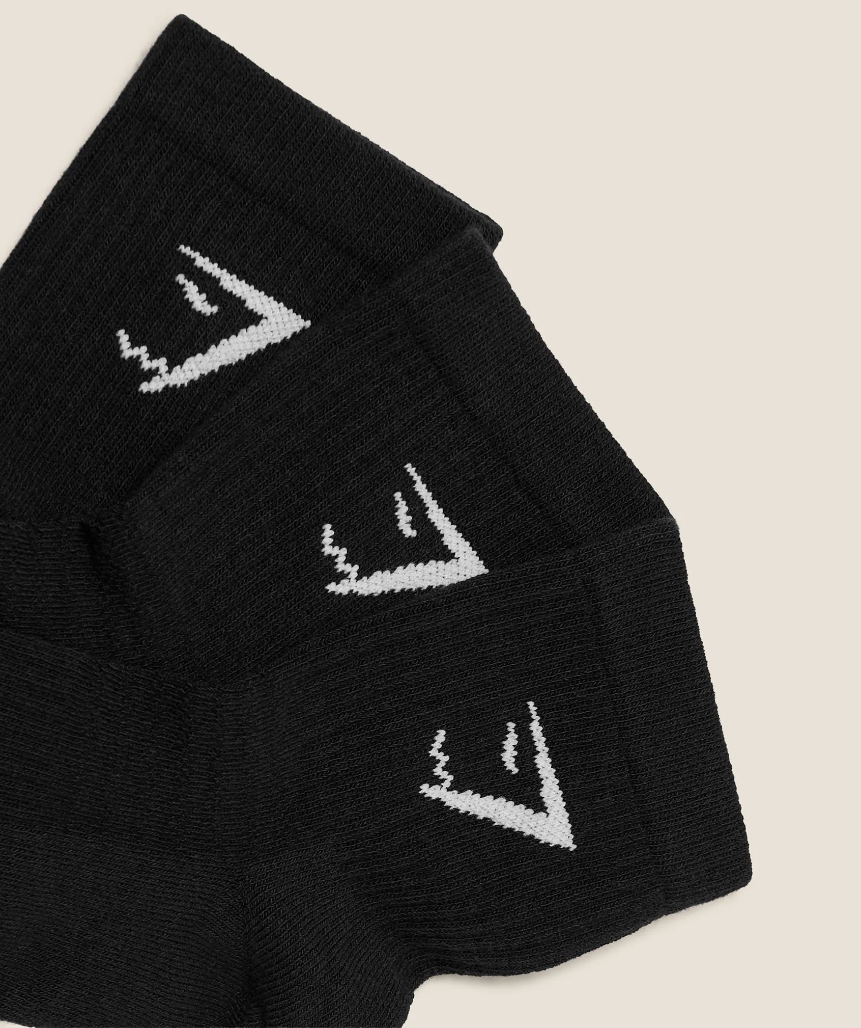 Gymshark Midi Socks 3pk - GS Black - Image 2