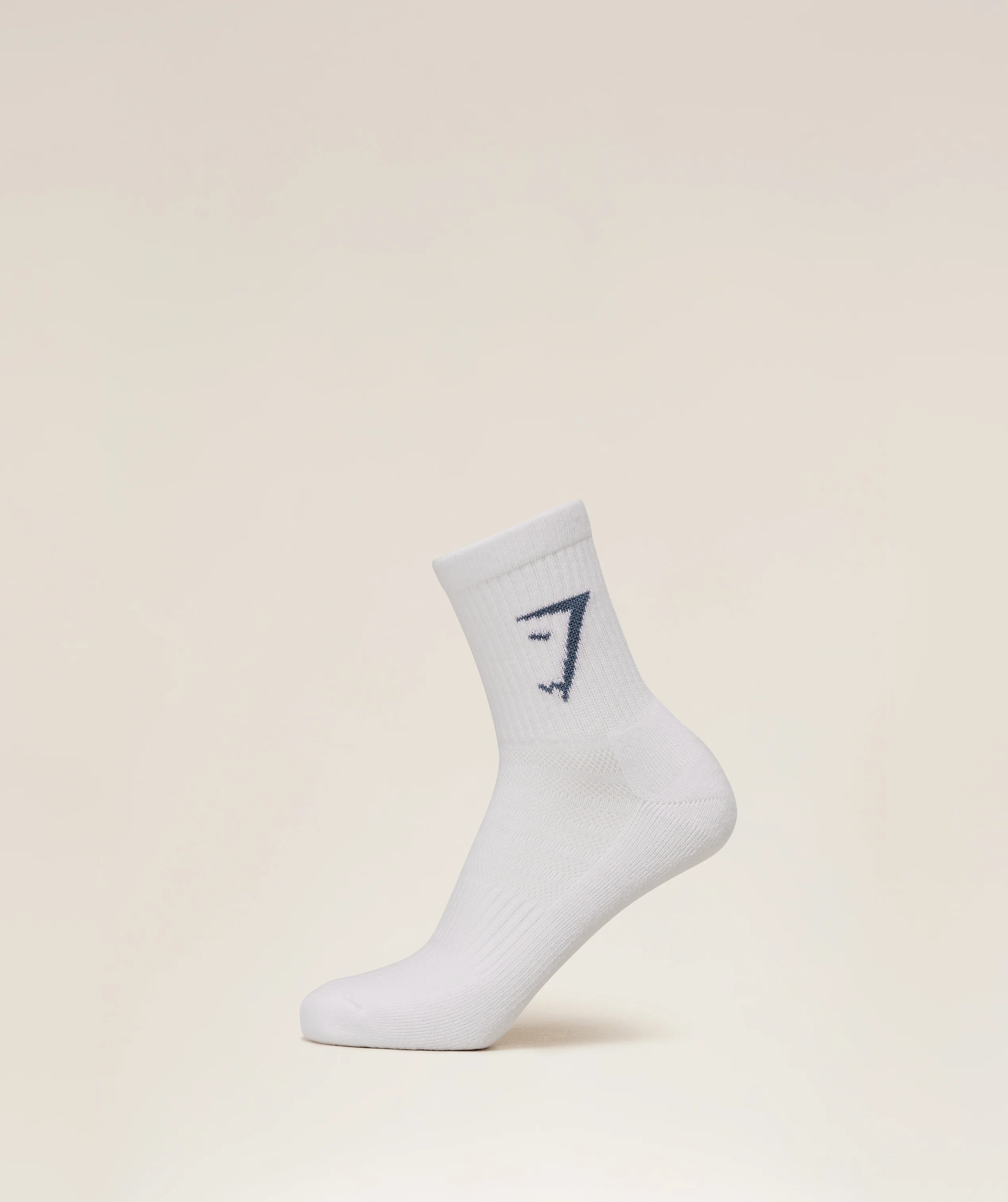 Gymshark Midi 3pk Socks - Lift Green/Worn Blue/Sorbet Yellow - Image 5