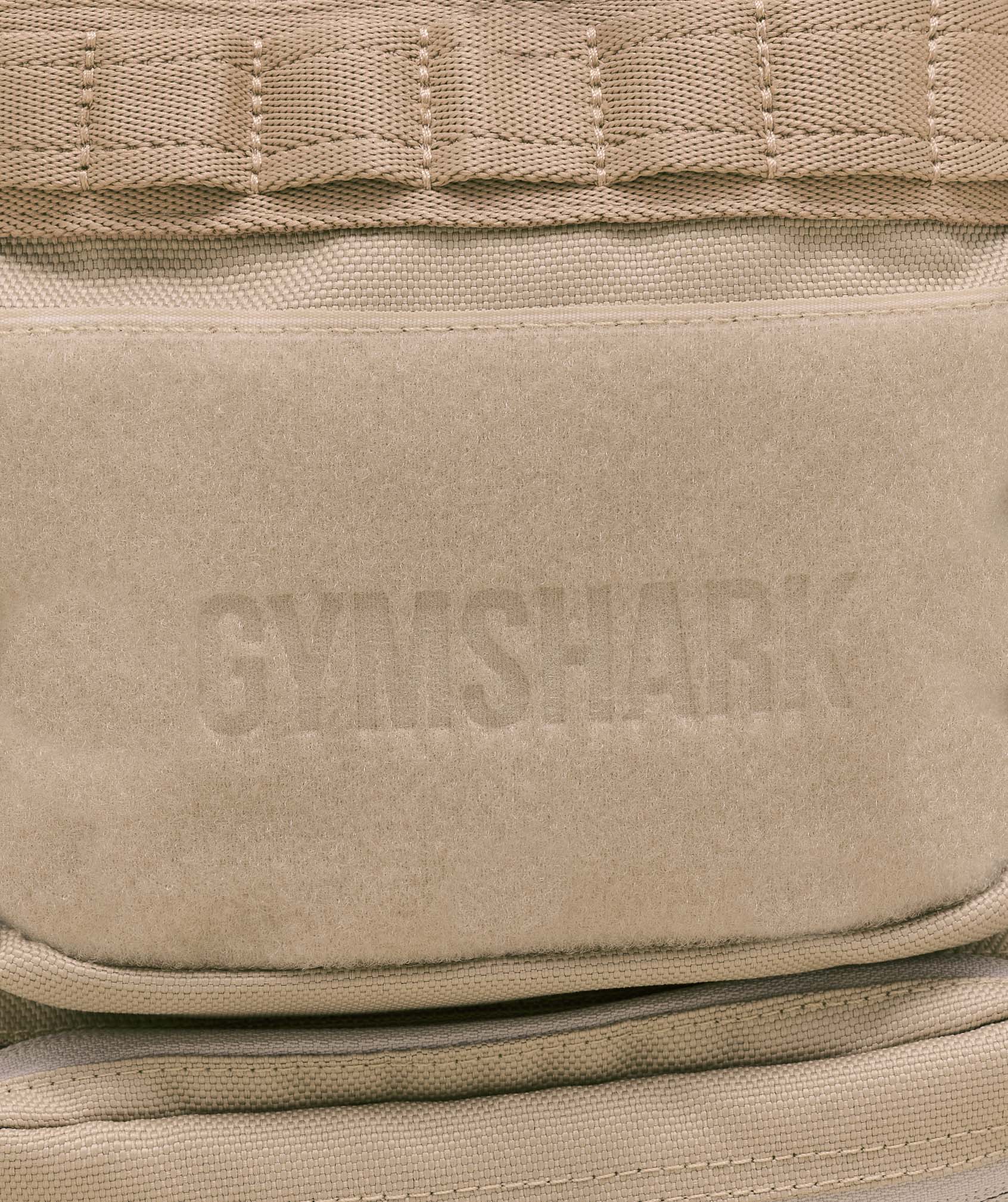 Gymshark Mini Tactical Backpack - Vanilla Beige/Pebble Grey - Image 4