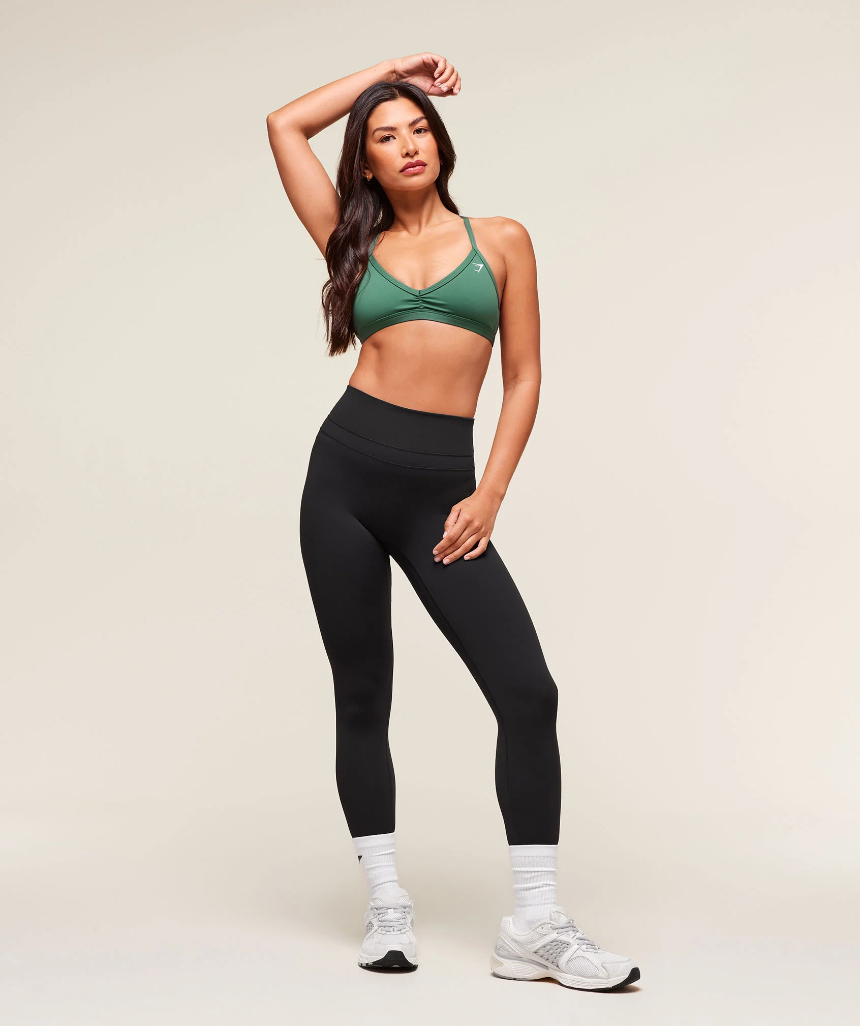 Gymshark Minimal Sports Bra - Lift Green - Image 4