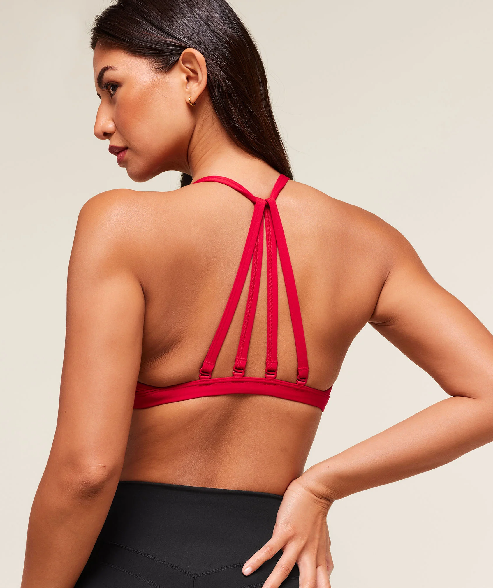 Gymshark Minimal Sports Bra - Carmine Red - Image 2