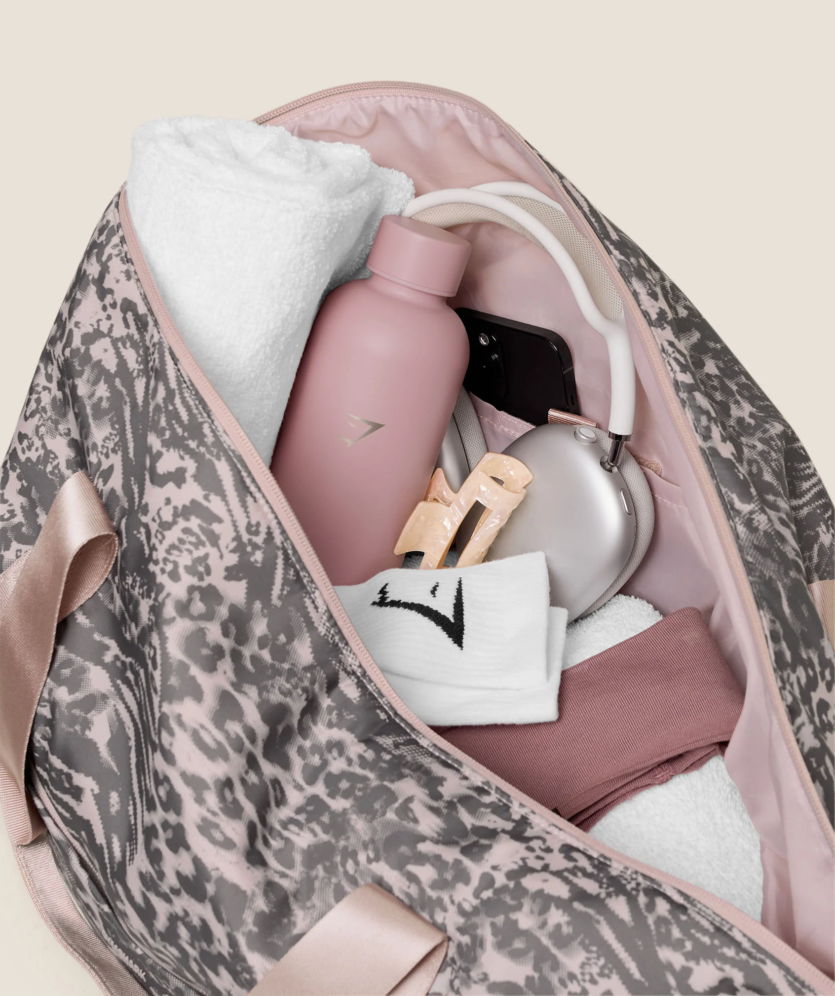Gymshark Mode Duffle Bag - Dusk Pink - Image 2