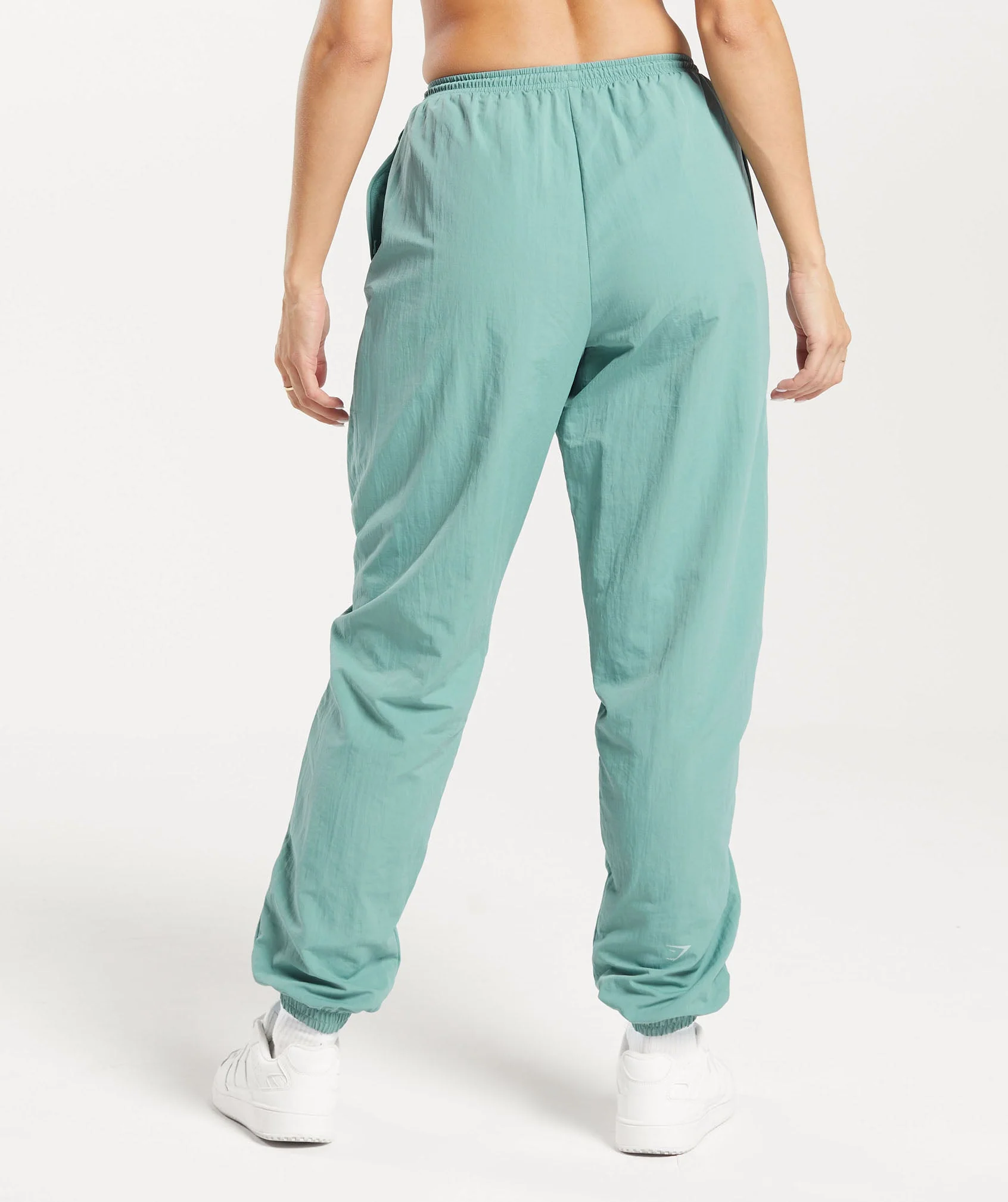 Gymshark Monogram Woven Joggers - Ink Teal - Image 2