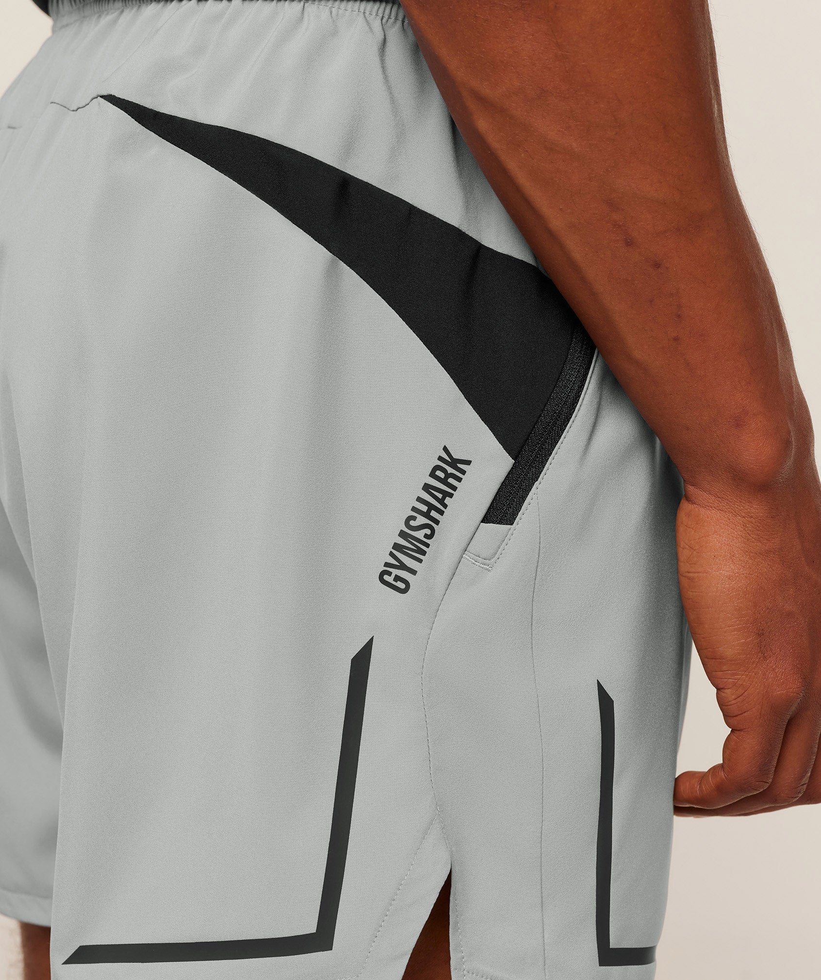 Gymshark Movement Sport 5" Shorts - Smokey Grey - Image 4
