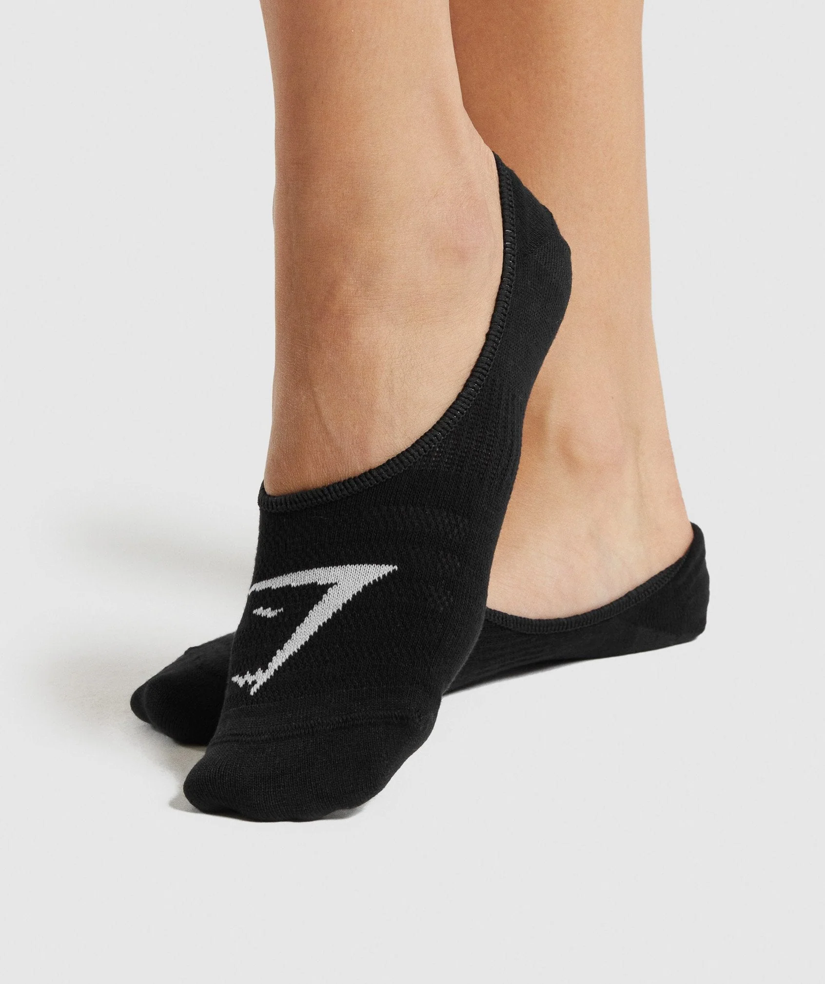 Gymshark No Show Socks 3pk - Black - Image 3