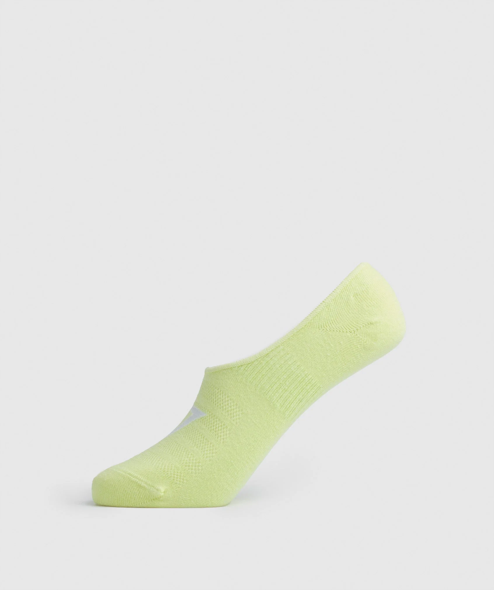 Gymshark No Show Socks 3pk - Grey/Green/Green - Image 5