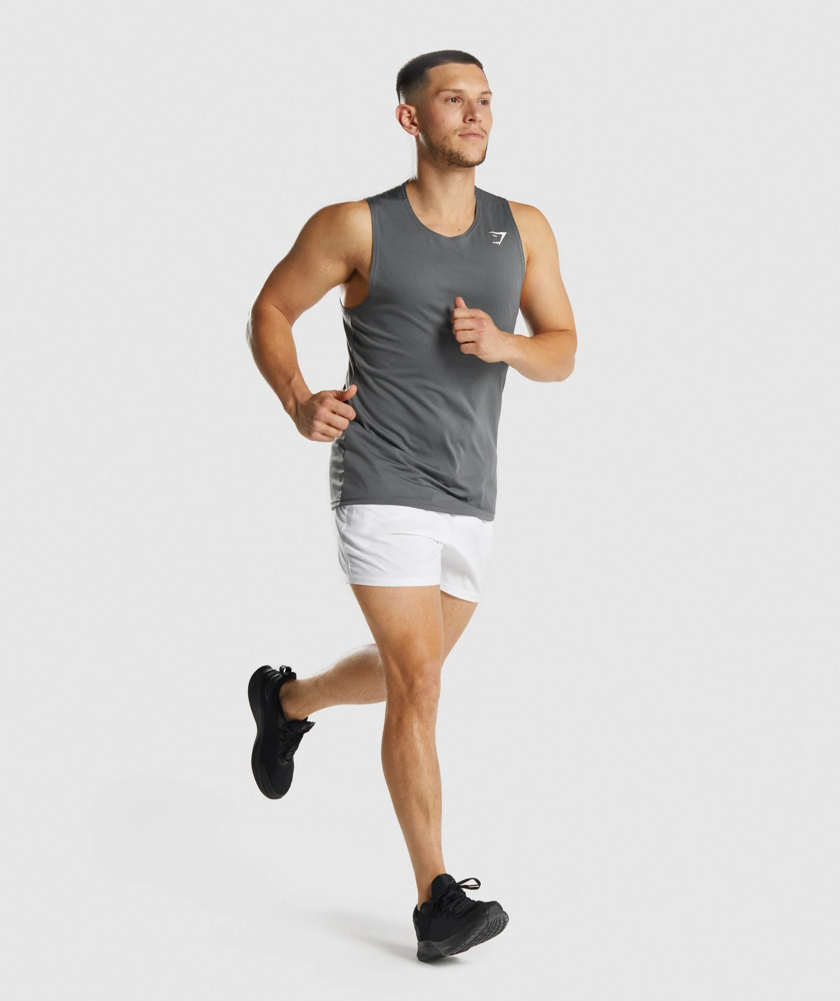 Gymshark No Show Socks 3pk - White - Image 5