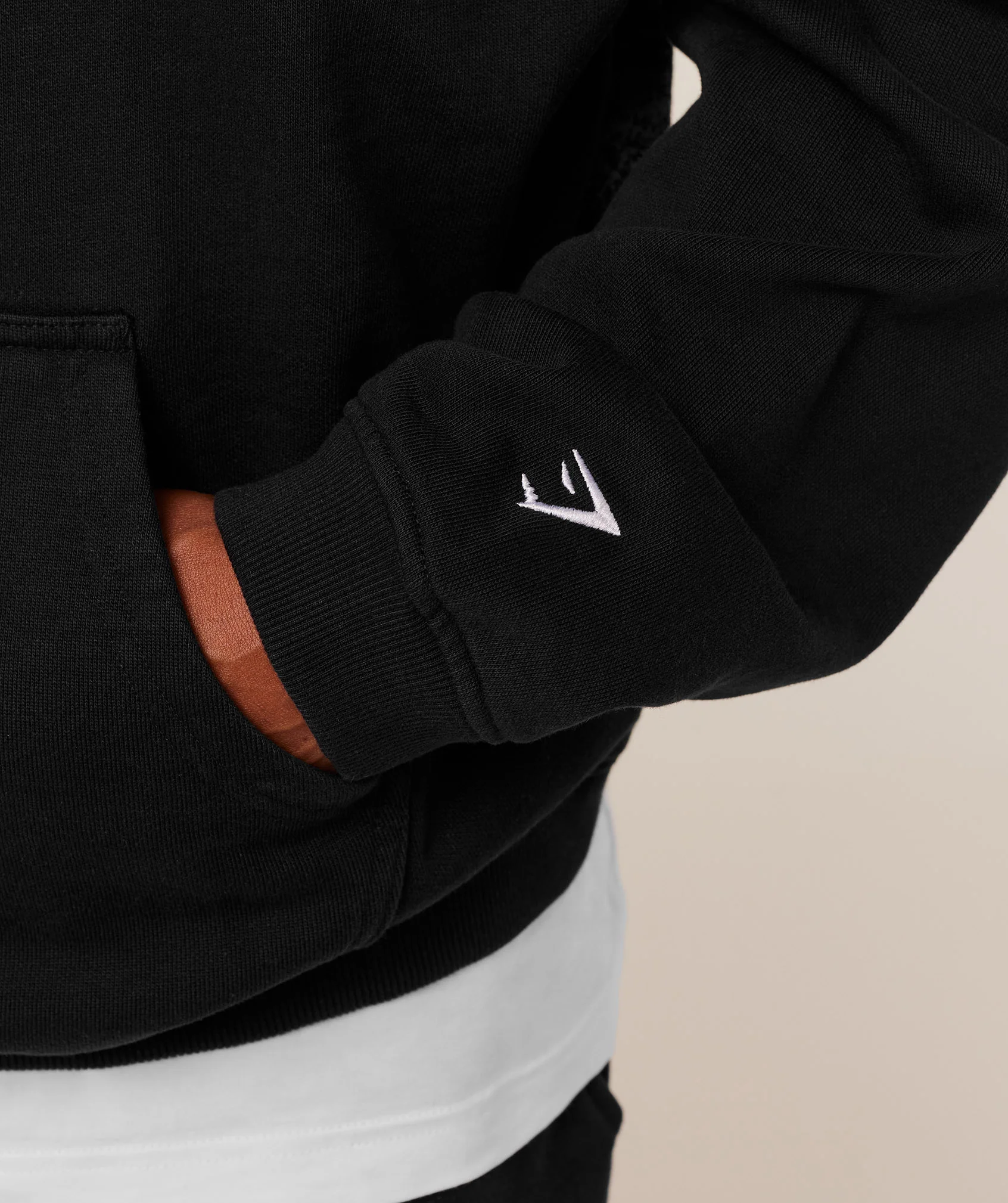 Gymshark Numerals Hoodie - Black - Image 6