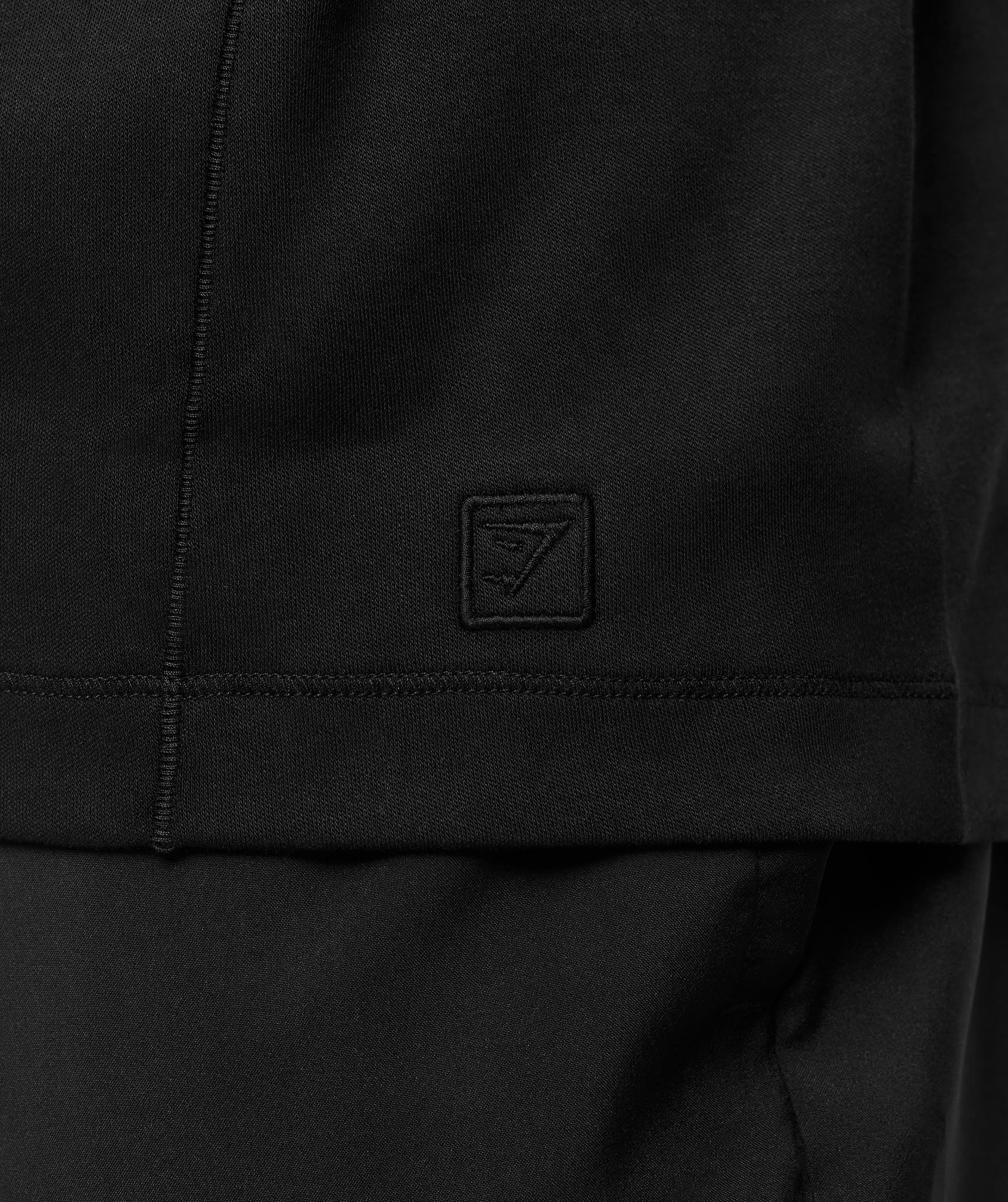 Gymshark Off Duty Long Sleeve T-Shirt - Black - Image 7