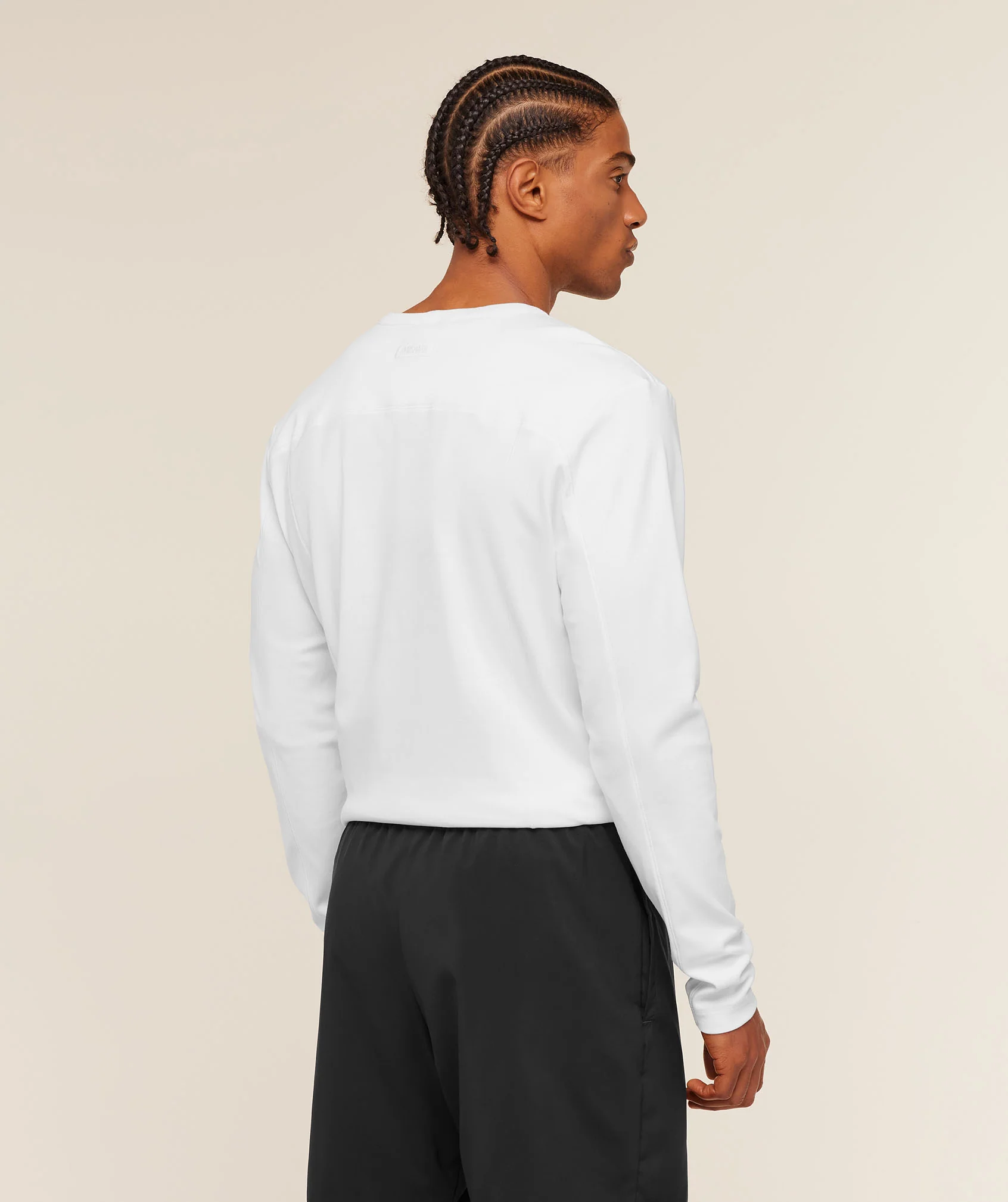Gymshark Off Duty Long Sleeve T-Shirt - White - Image 2