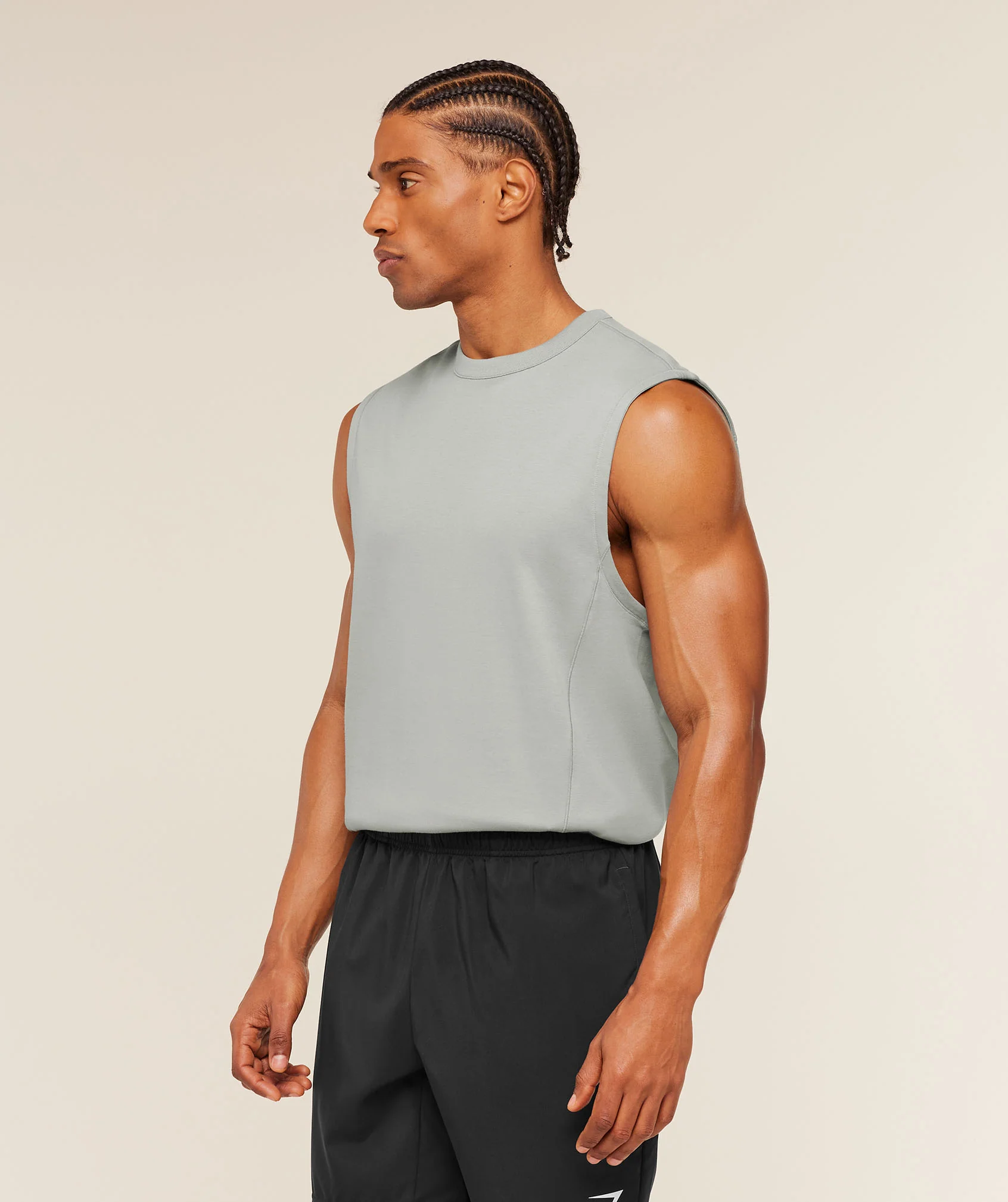 Gymshark Off Duty Tank - Smokey Grey - Image 3