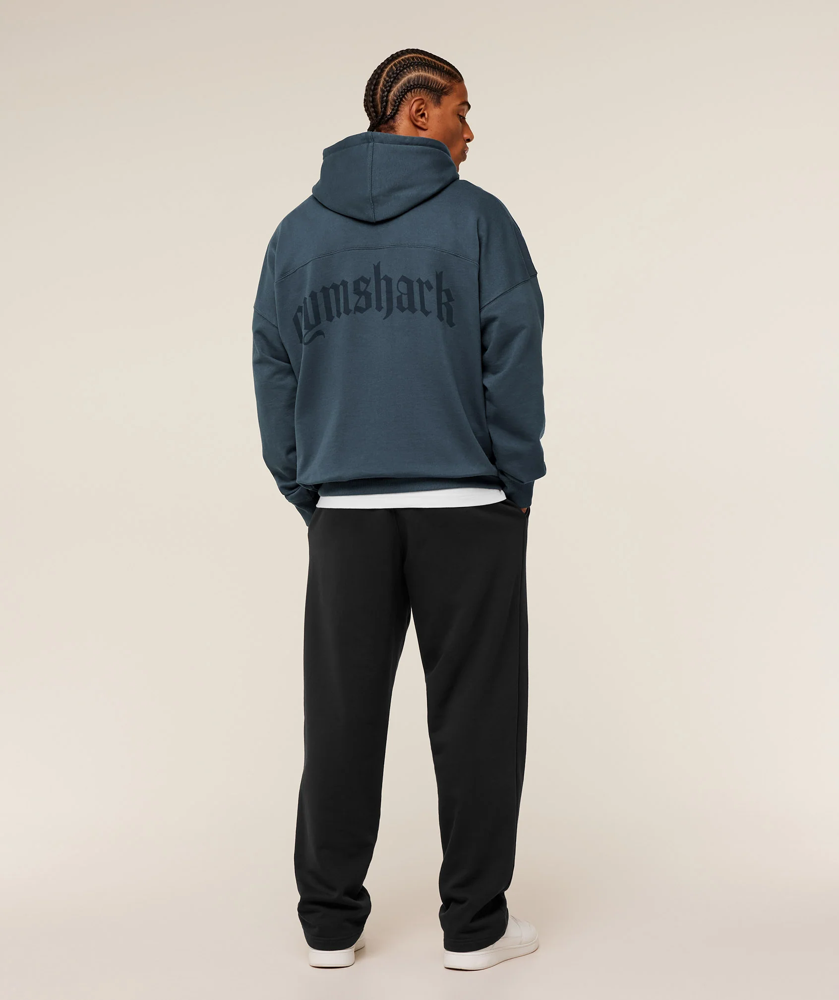 Gymshark Olde English Hoodie - GS Stealth Blue - Image 6