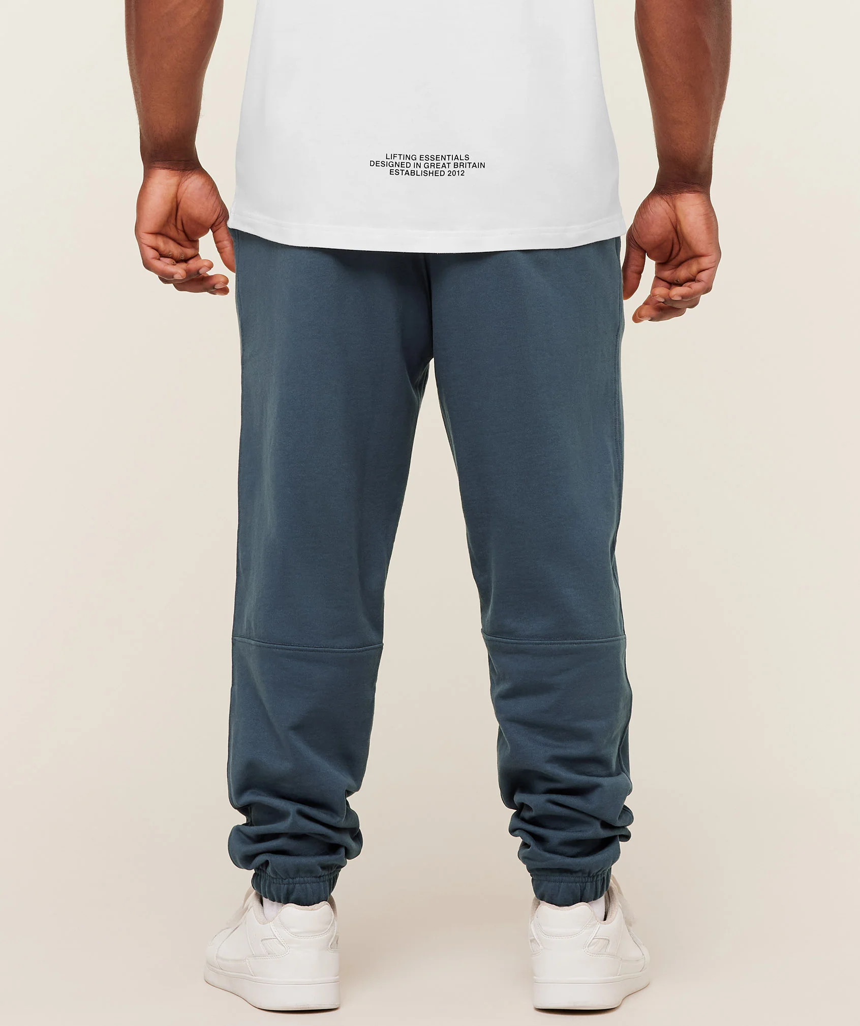 Gymshark Olde English Joggers - GS Stealth Blue - Image 2