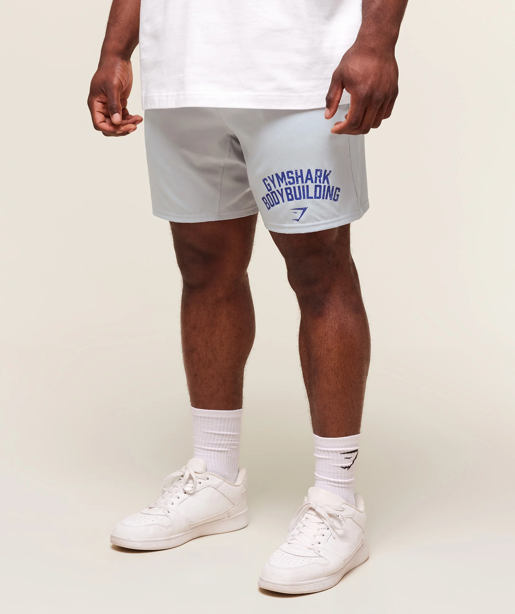 Gymshark Olympic Bar 7" Shorts - Metal Grey - Image 3