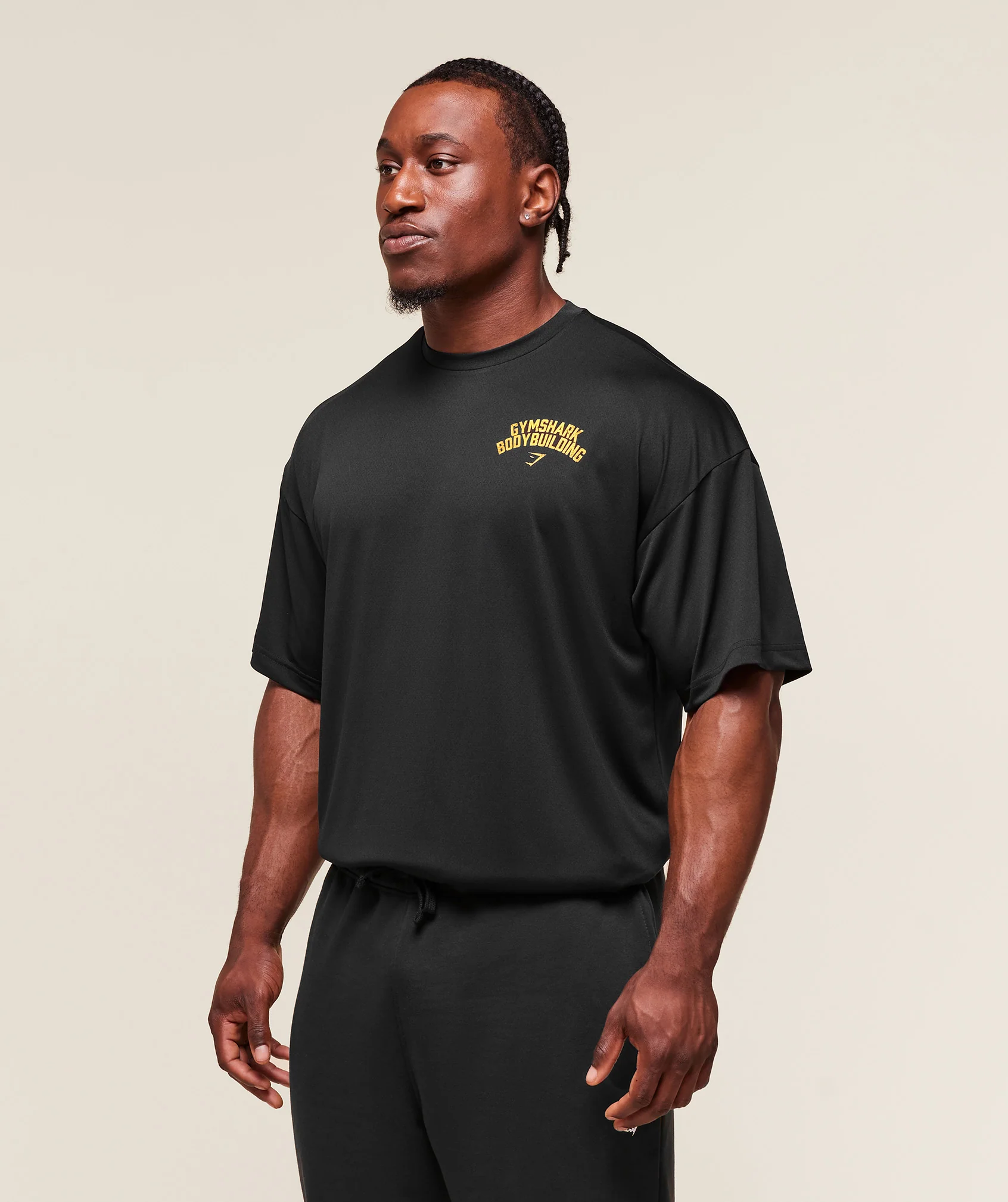 Gymshark Olympic Bar T-Shirt - Black - Image 3