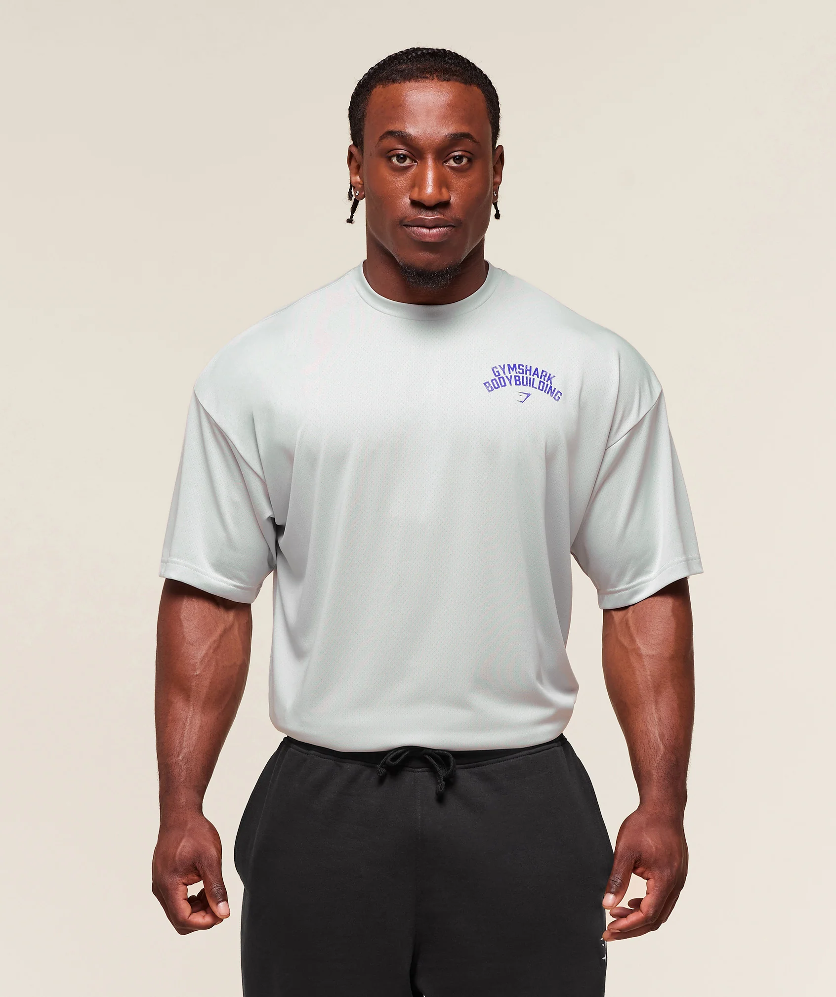 Gymshark Olympic Bar T-Shirt - Metal Grey - Image 2