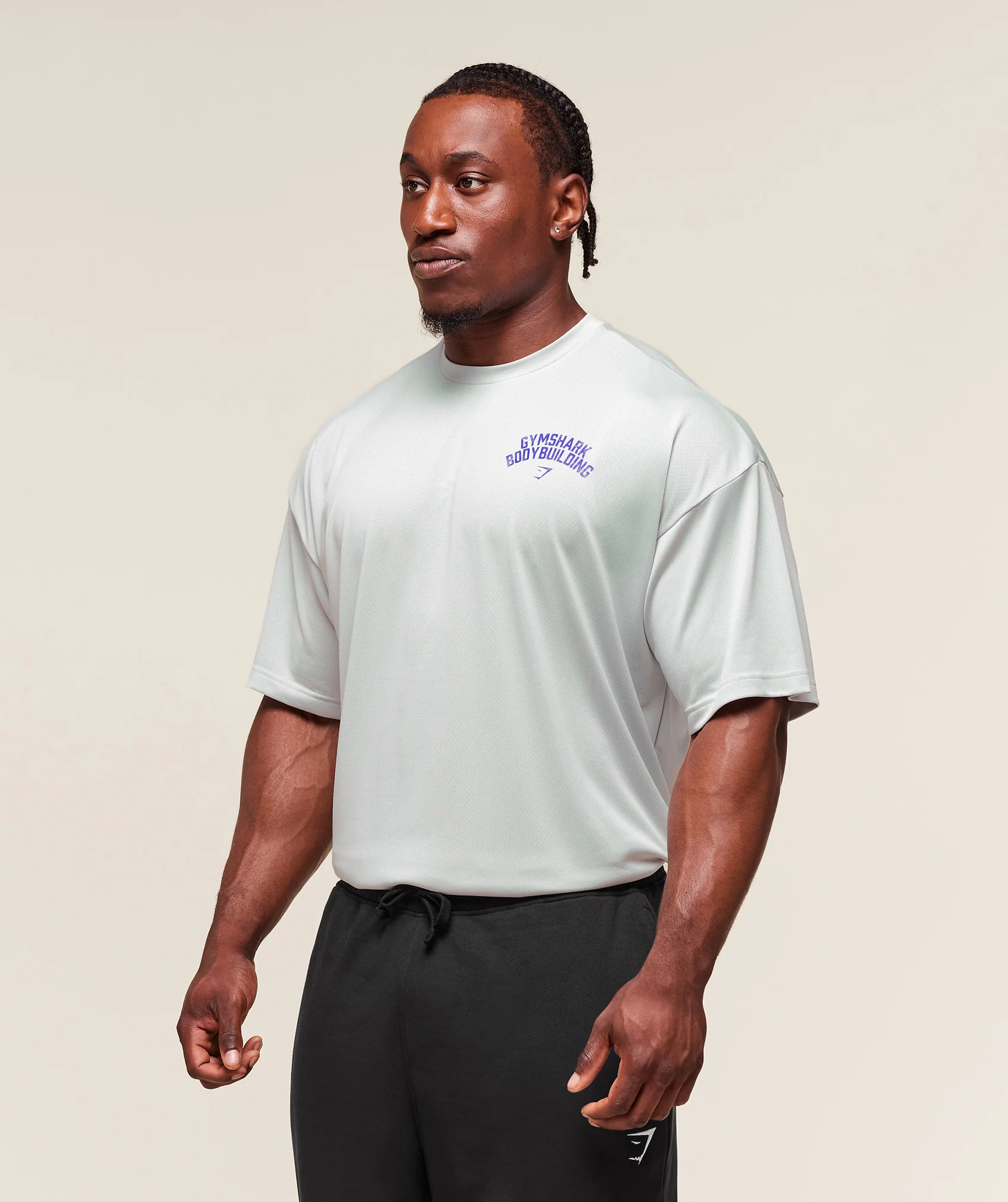 Gymshark Olympic Bar T-Shirt - Metal Grey - Image 3