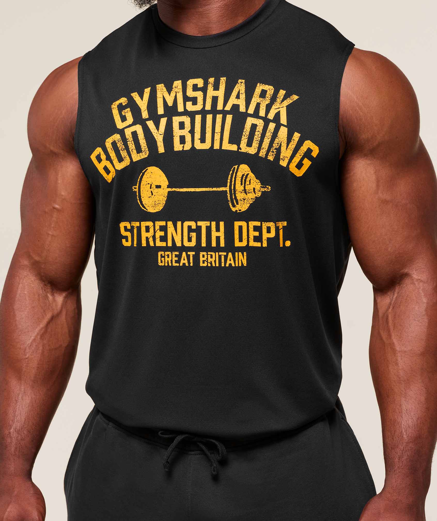 Gymshark Olympic Bar Tank - Black - Image 6