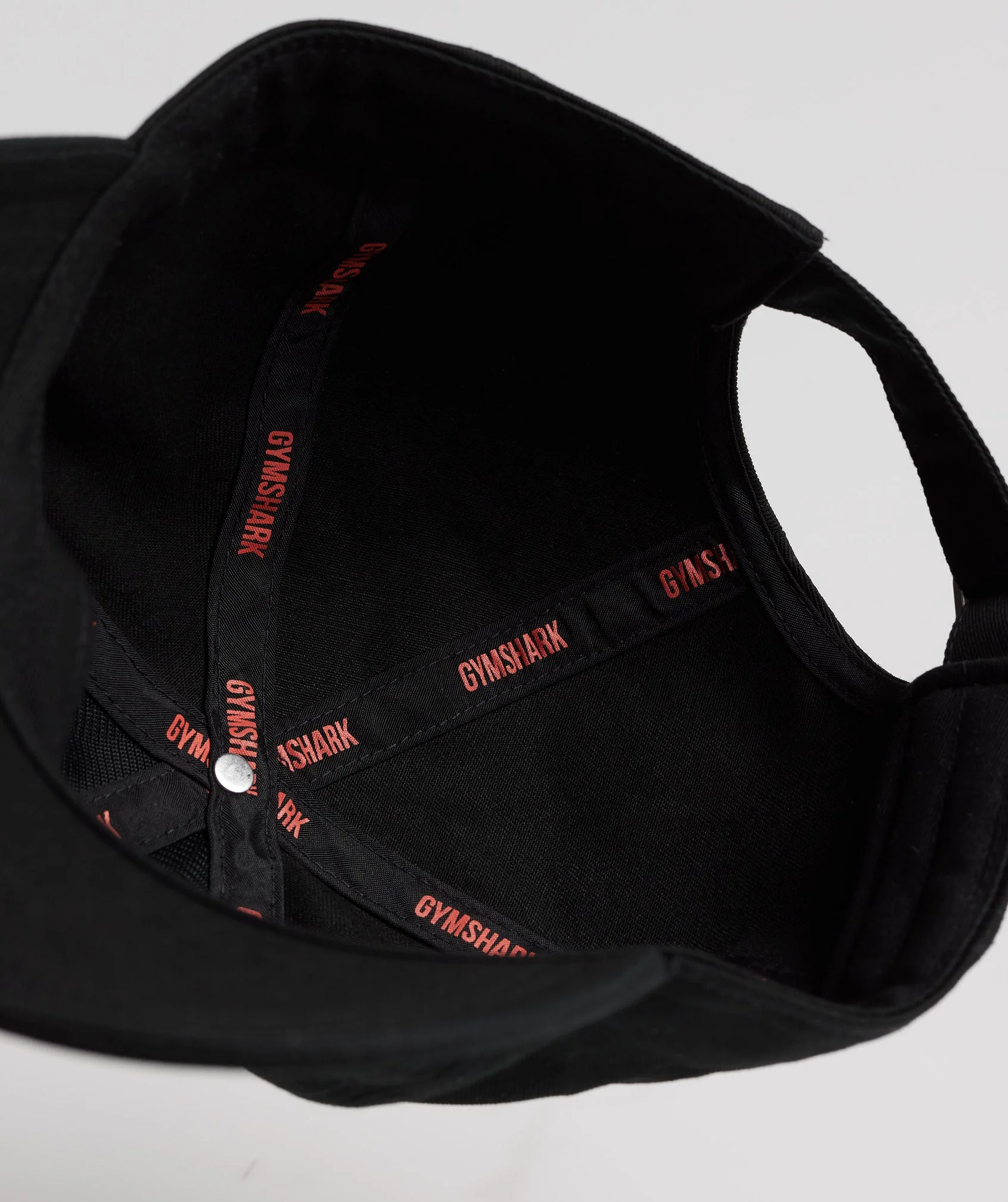 Gymshark Overlap Baseball Cap - Black/Solstice Orange - Image 5