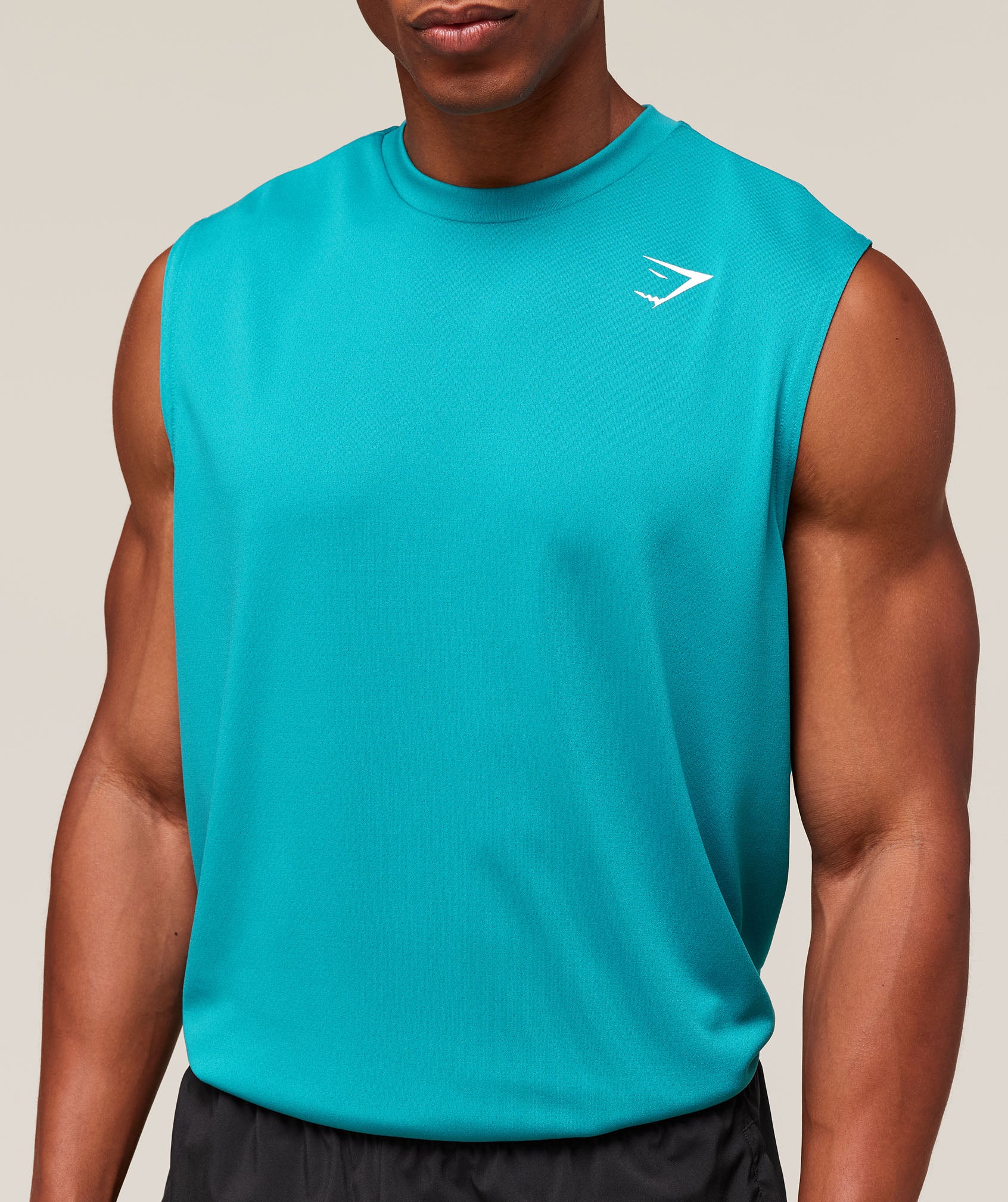 Gymshark Arrival Oversized Tank - Jewel Teal - Image 4