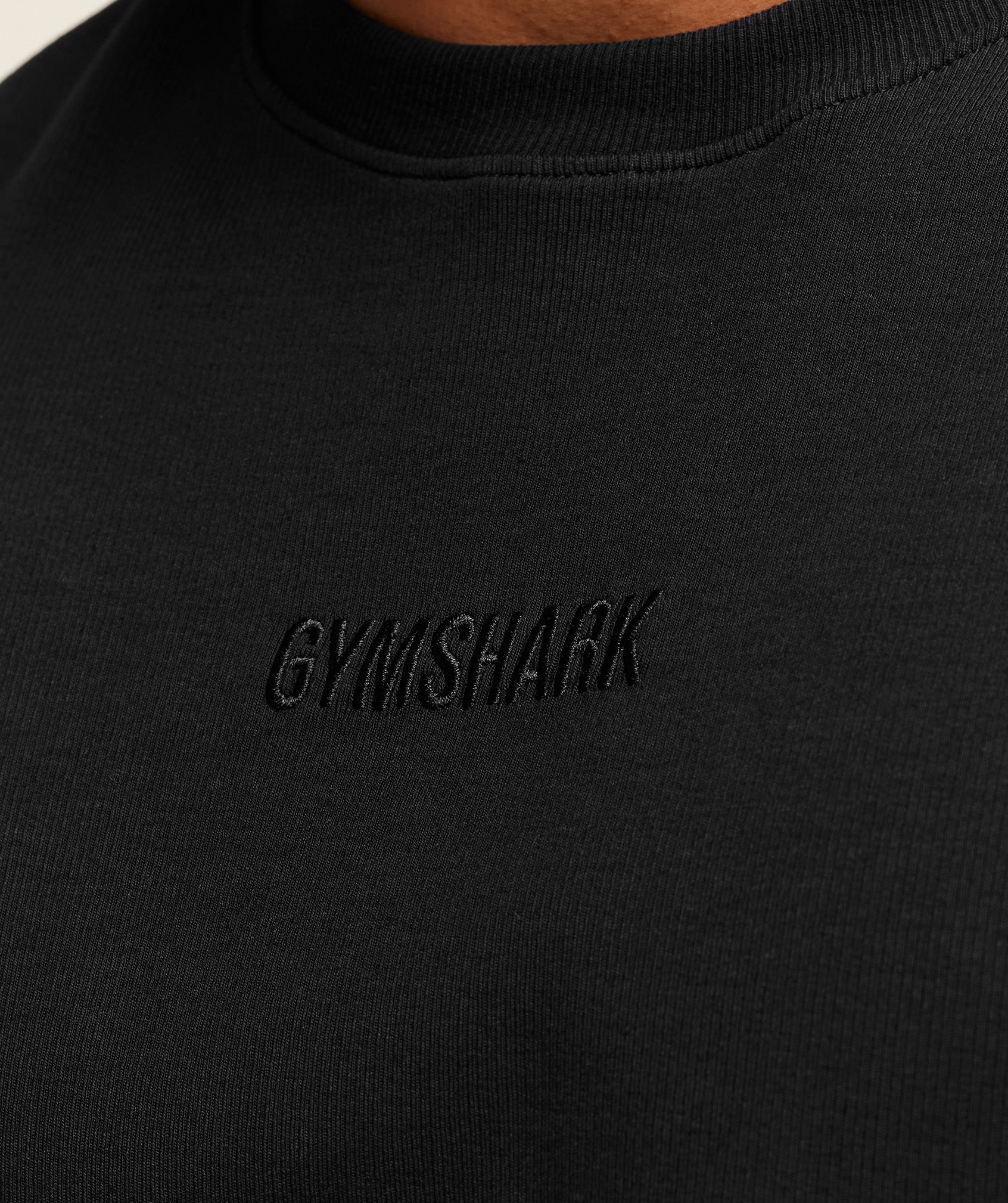 Gymshark Oversized Premium Ribbed Tank - Black - Image 4