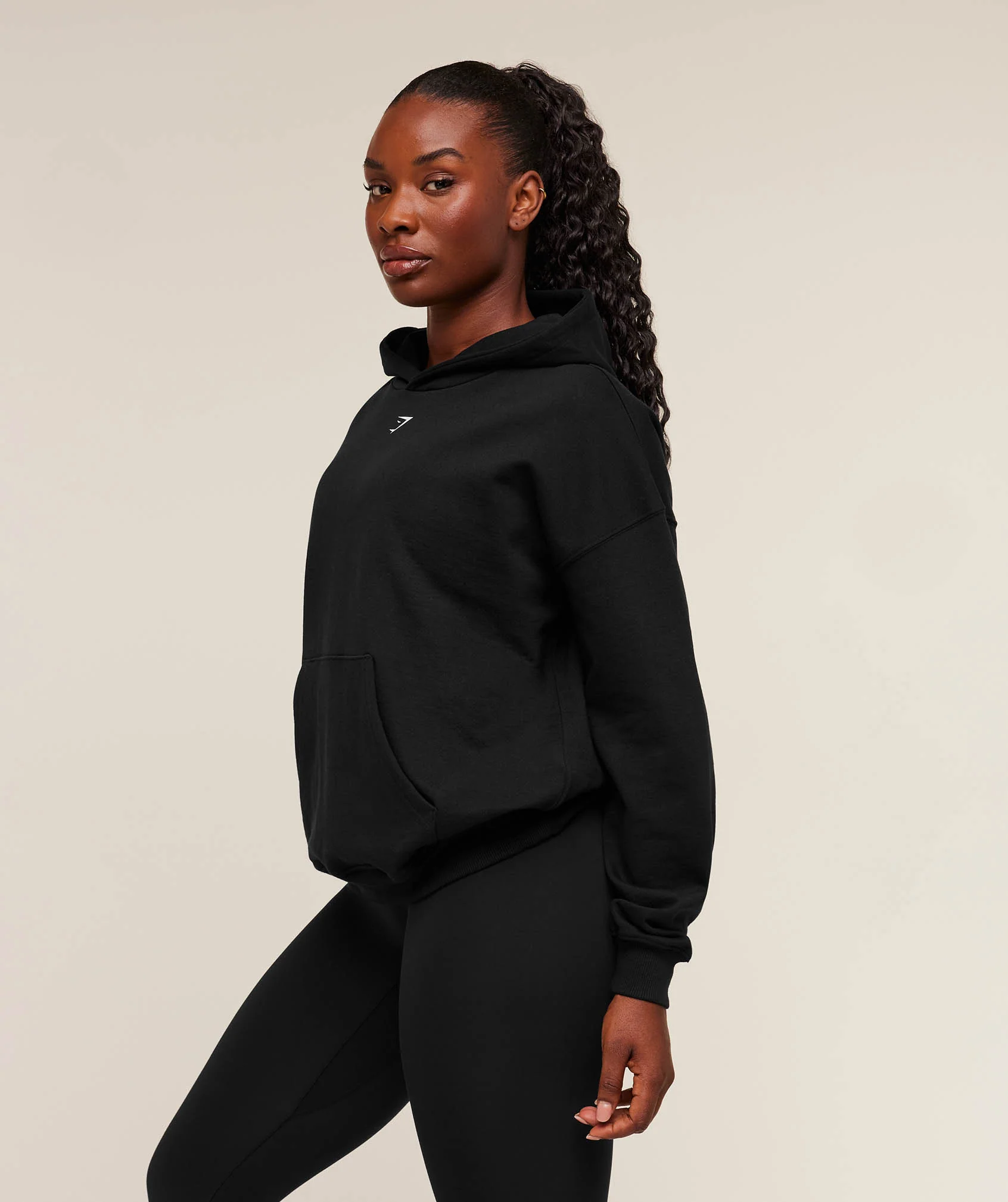 Gymshark Panther Graphic Hoodie - GS Black - Image 3