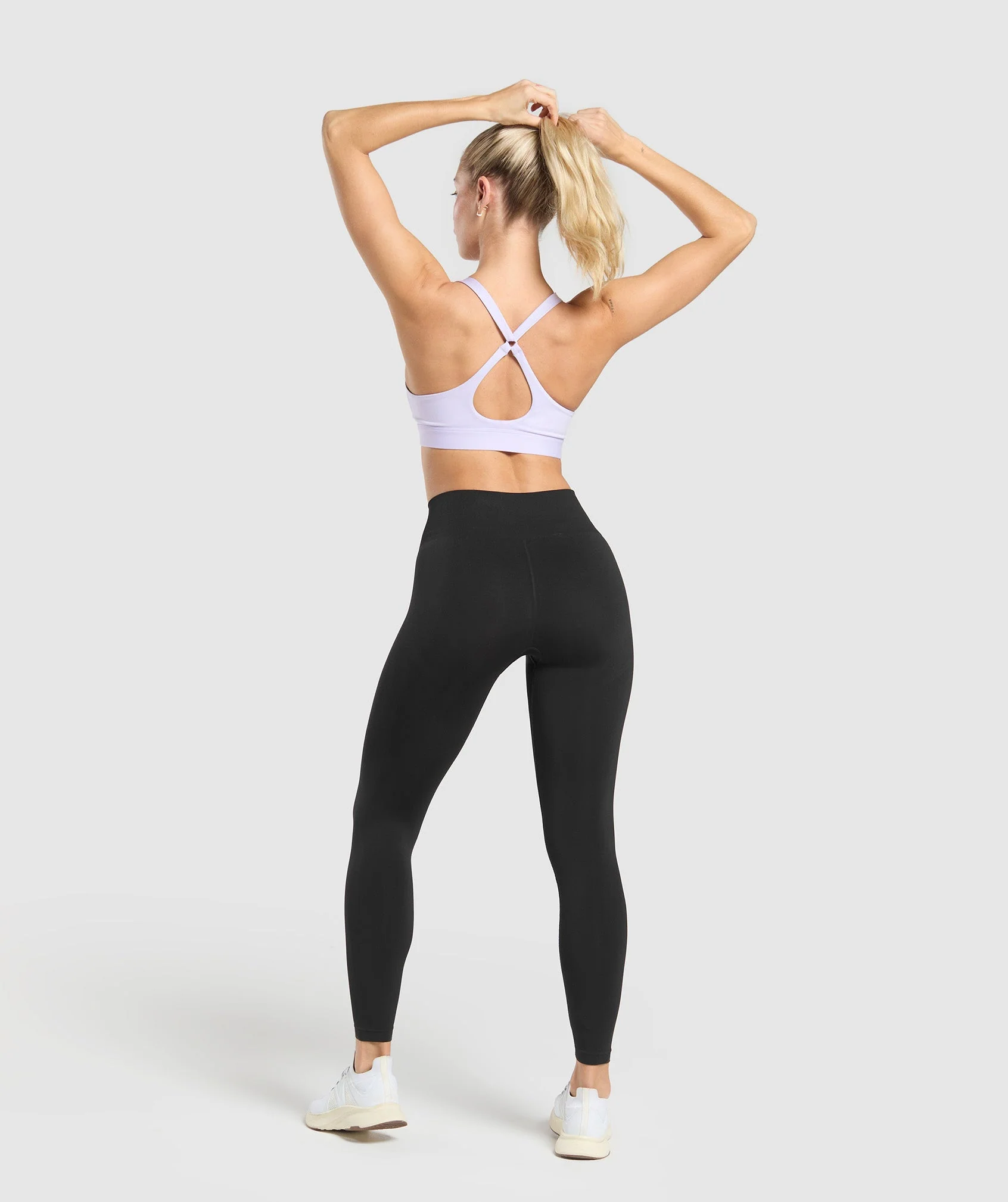 Gymshark Peek A Boo Sports Bra - Fresh Lilac - Image 4