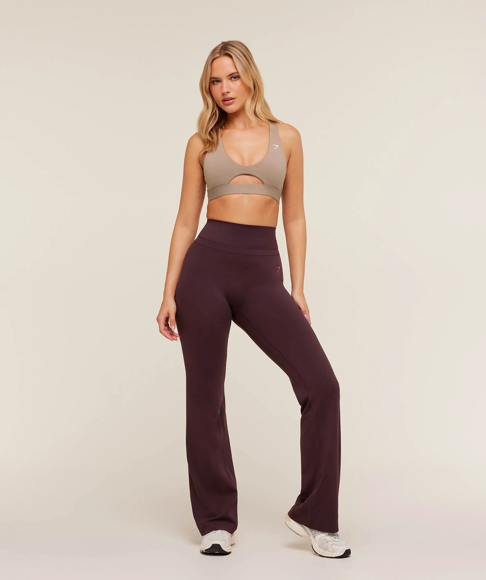 Gymshark Peek A Boo Sports Bra - Lifestyle Brown - Image 4