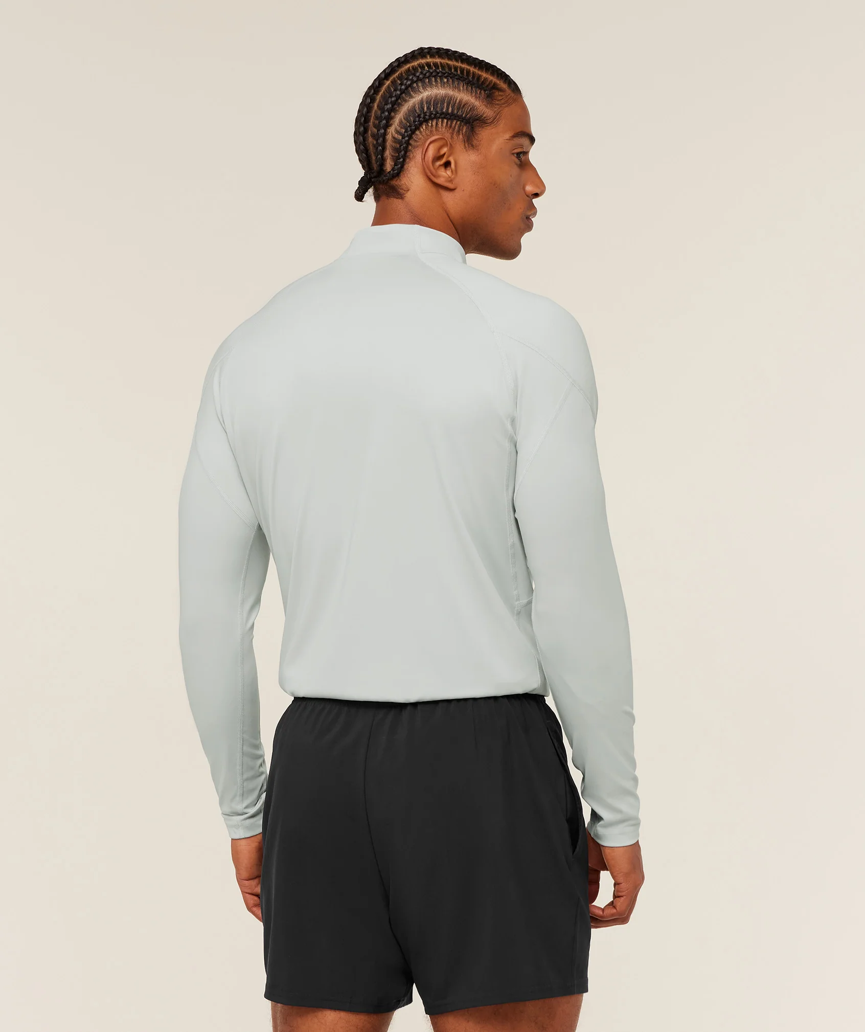 Gymshark Performance 1/4 Zip - Light Grey - Image 2