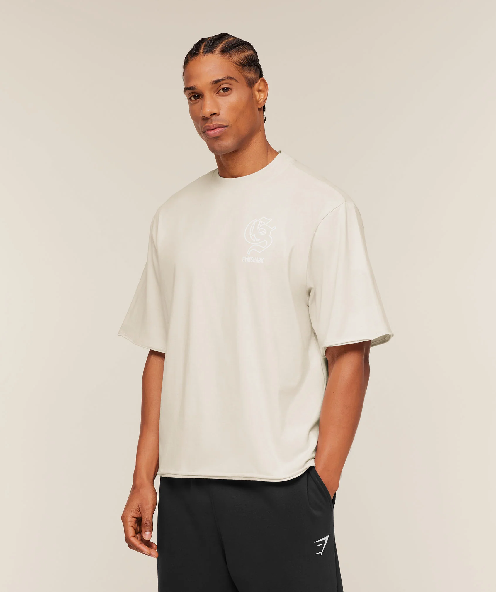 Gymshark Performance T-Shirt - Tinted White - Image 3