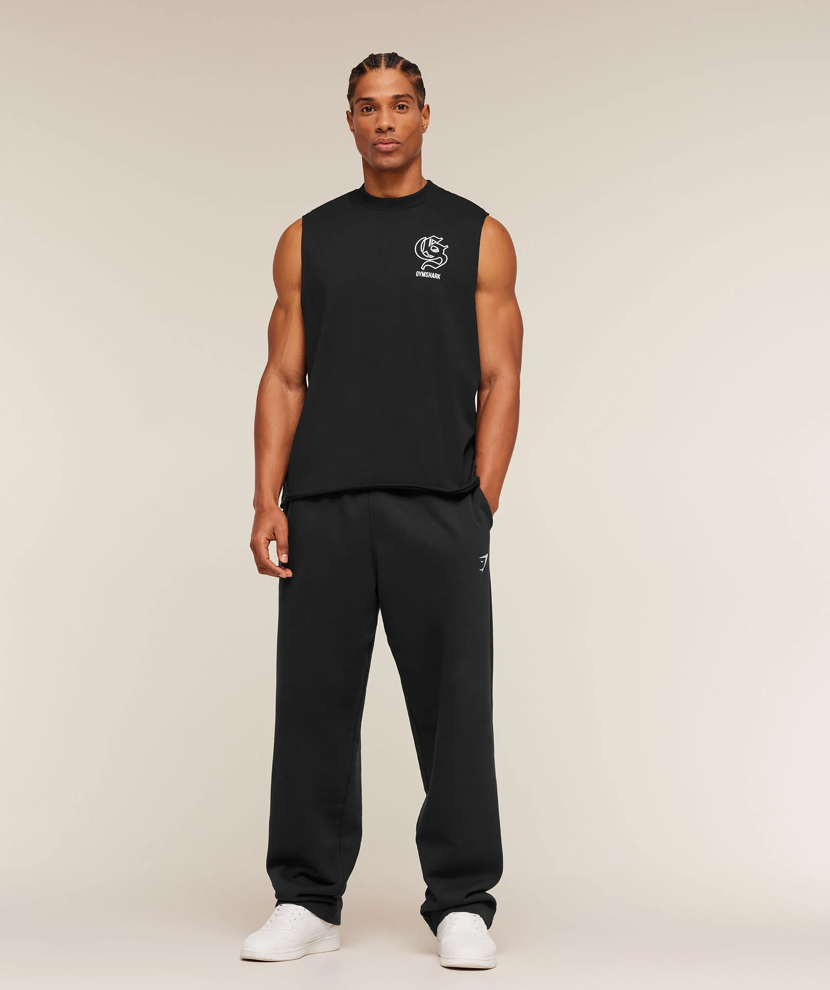 Gymshark Performance Tank - Black - Image 4