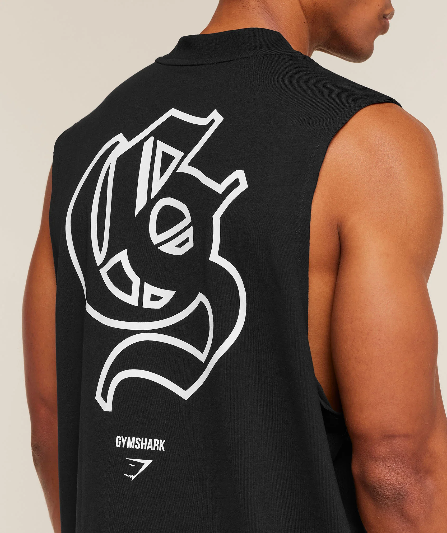 Gymshark Performance Tank - Black - Image 6