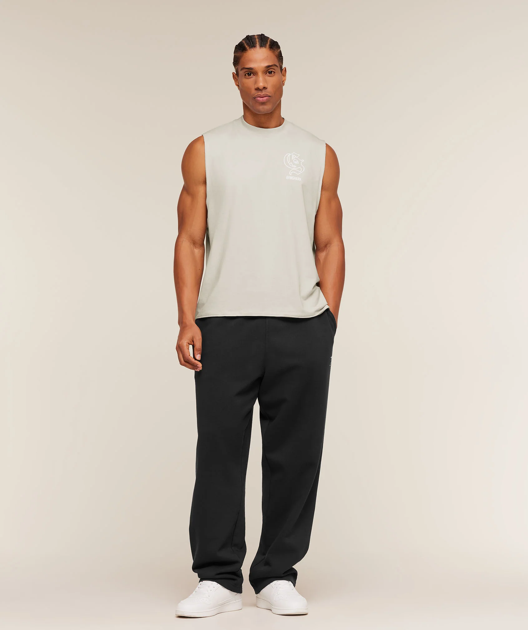 Gymshark Performance Tank - Tinted White - Image 4