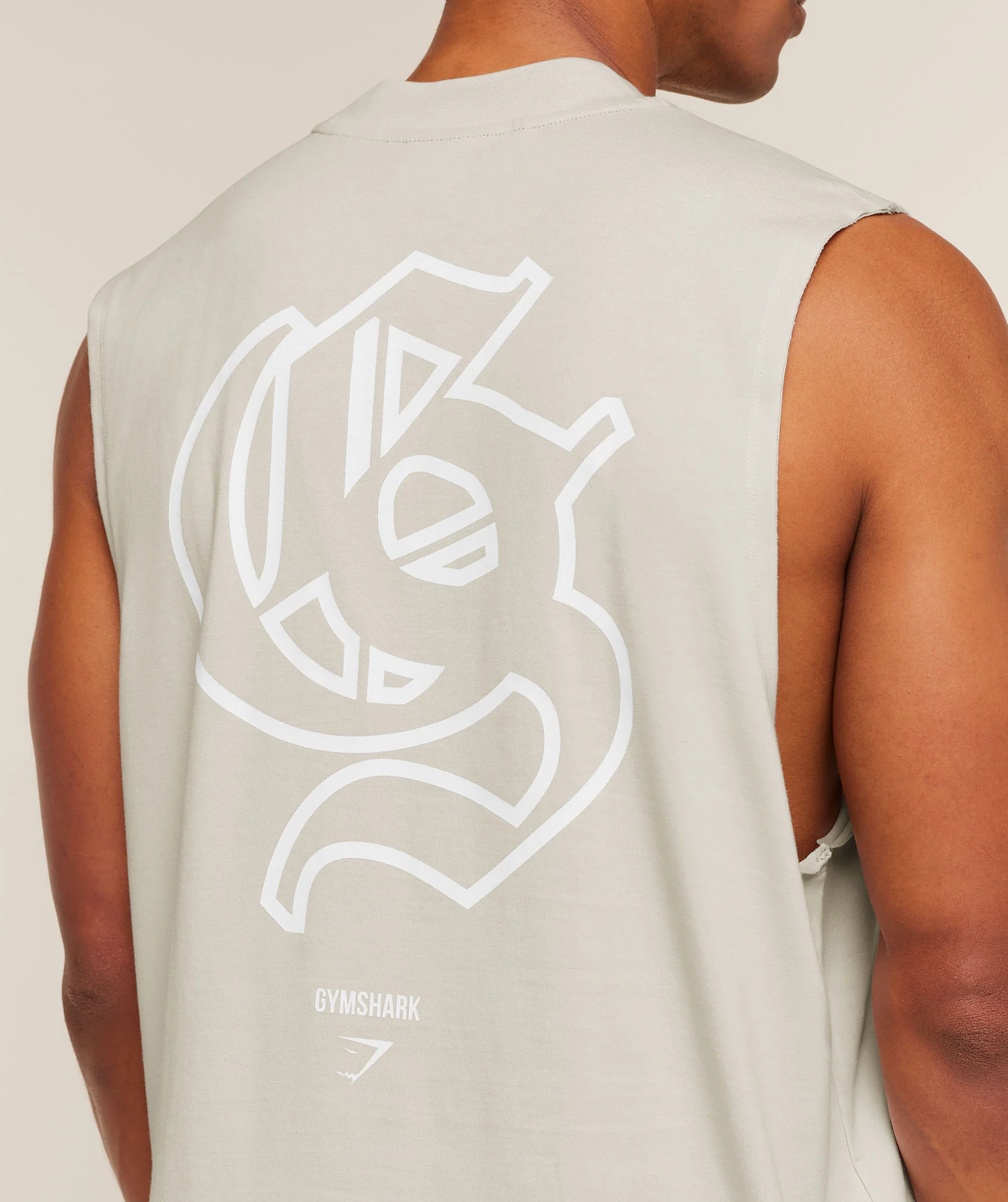 Gymshark Performance Tank - Tinted White - Image 6