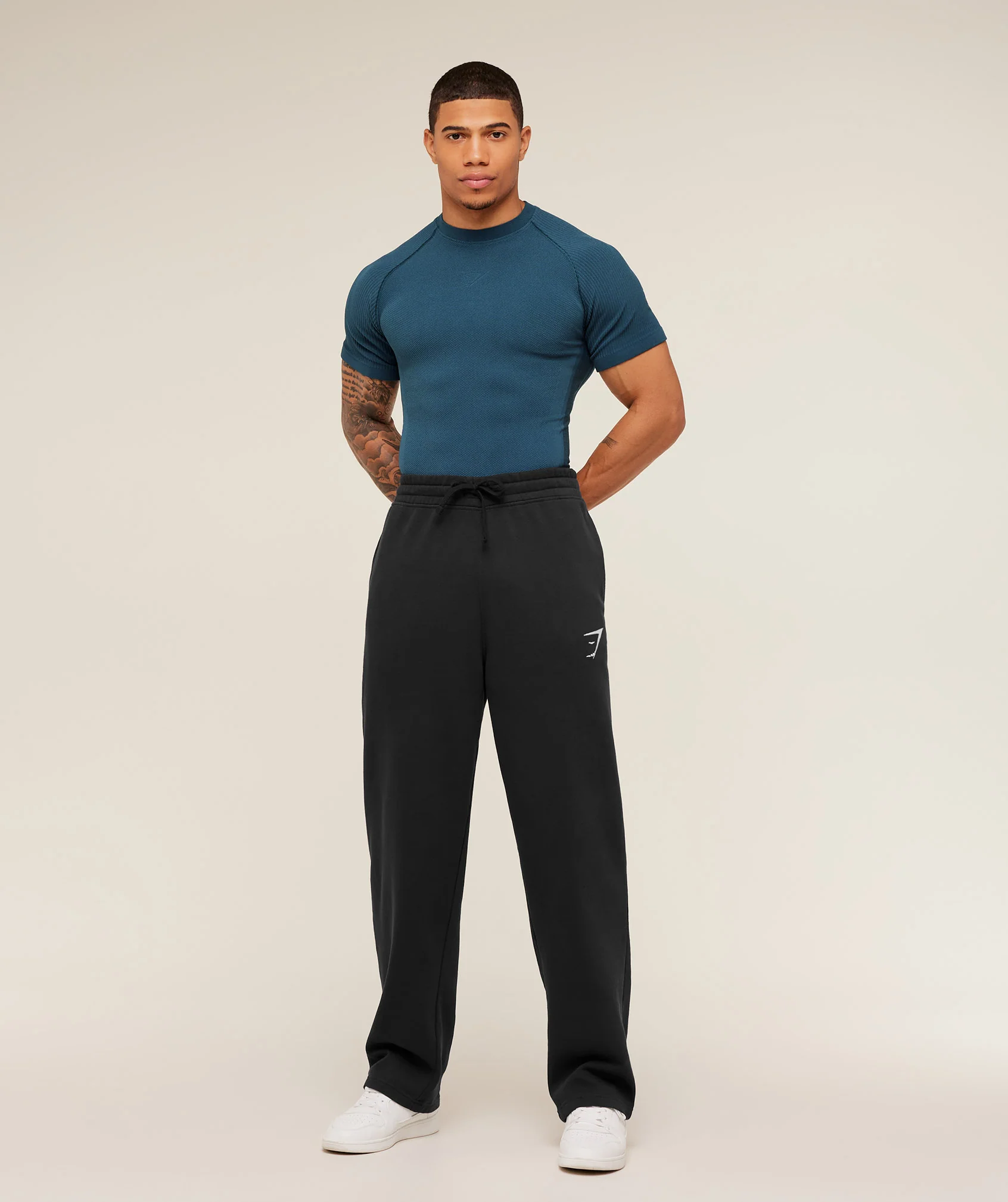 Gymshark Physique T-Shirt - GS Stealth Blue/GS Deep Petrol Blue - Image 6