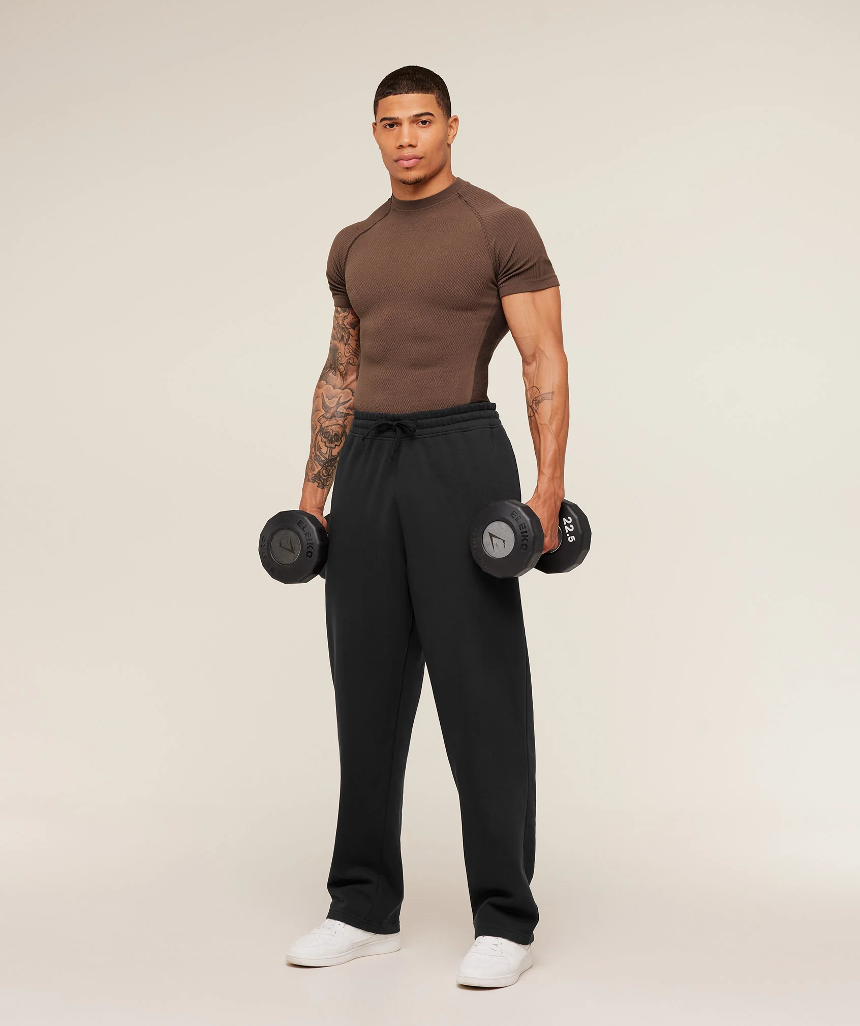 Gymshark Physique T-Shirt - Soft Brown/Archive Brown - Image 4