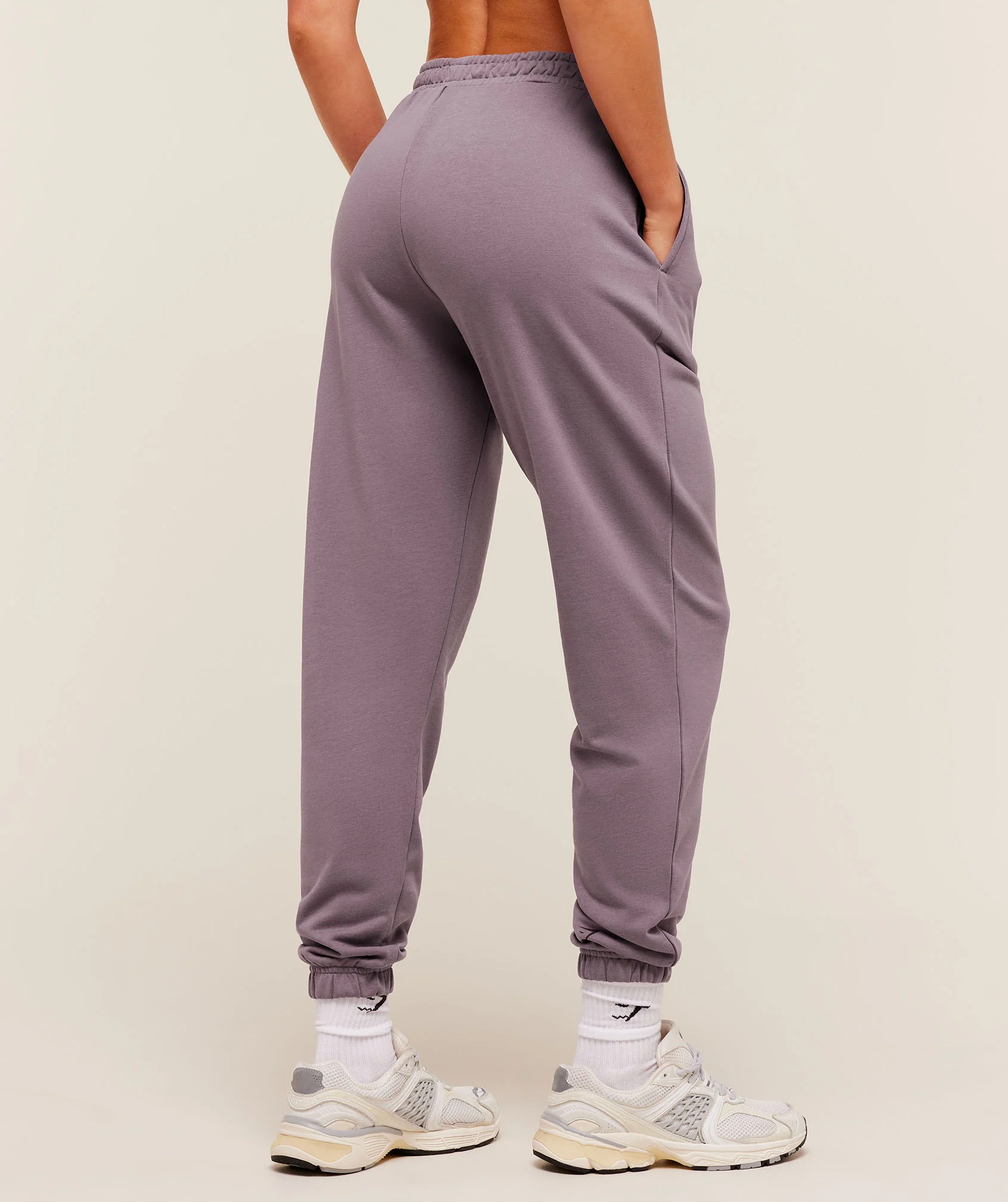 Gymshark Pick Up Truck Graphic Joggers - Dusk Purple - Image 2