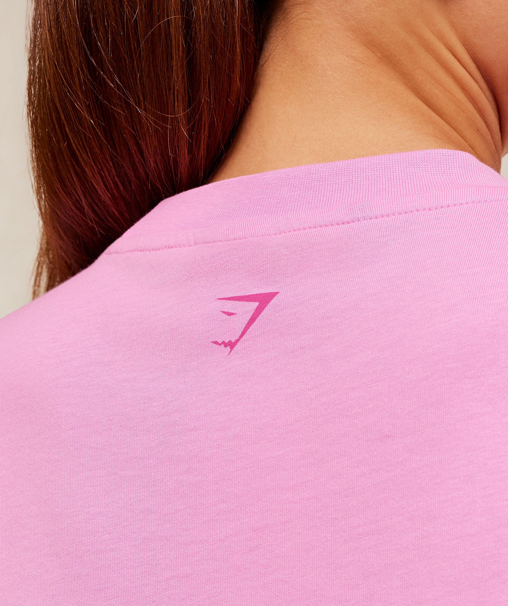 Gymshark Pick Up Truck Graphic Short Sleeve T-Shirt - Focus Pink - Image 6