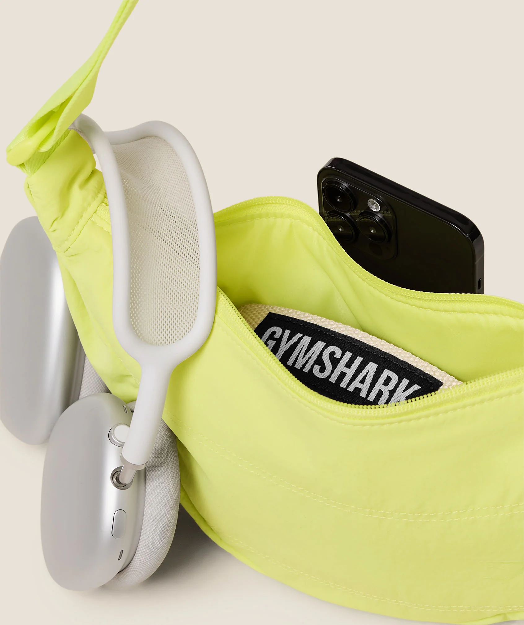 Gymshark Pleat Crossbody - Sorbet Yellow - Image 2