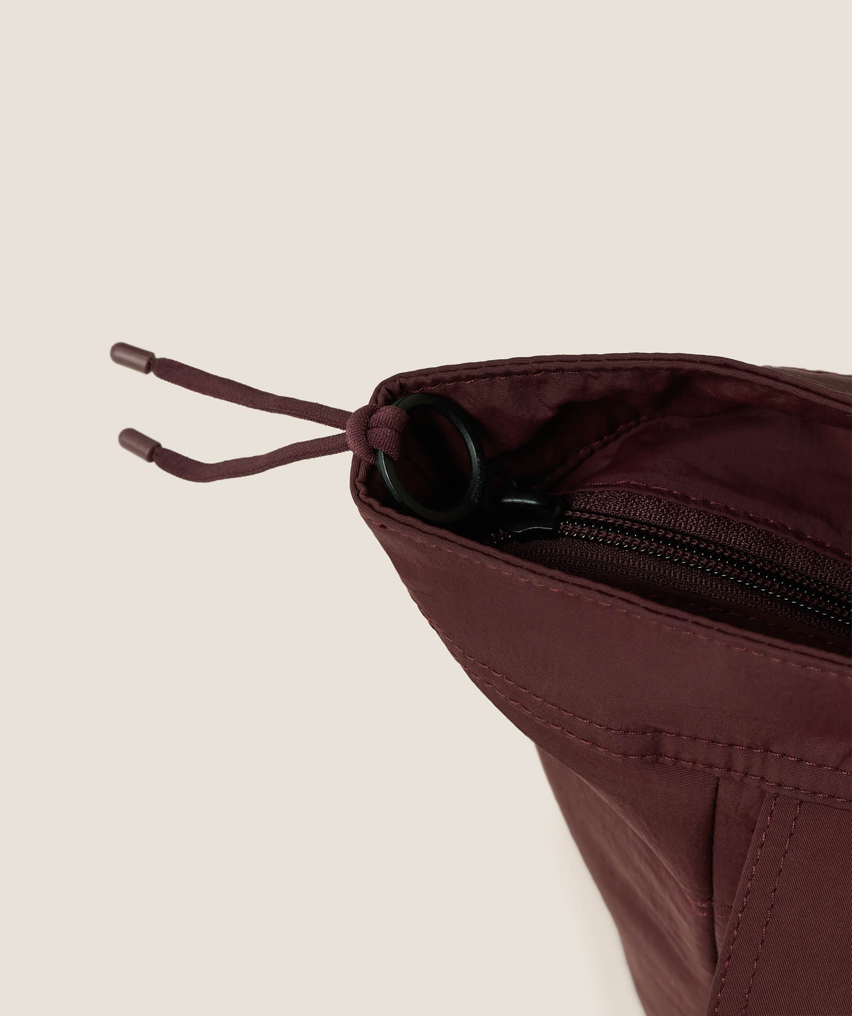 Gymshark Pleat Tote - Rich Maroon - Image 3
