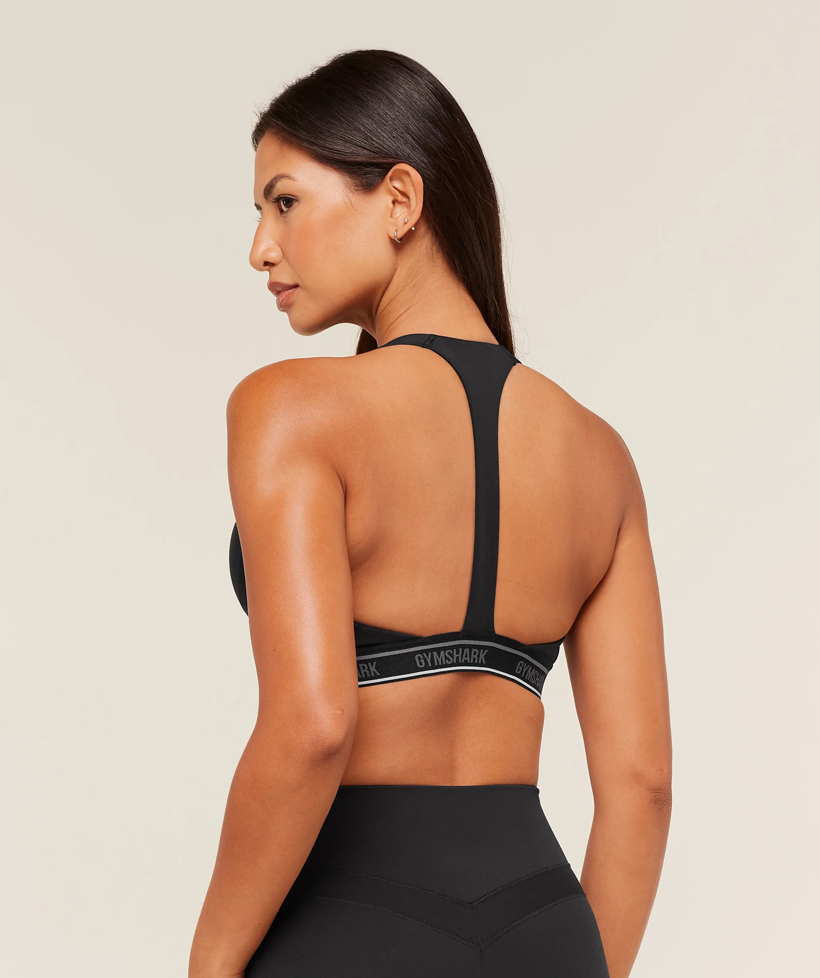 Gymshark Plunge Sports Bra - Black - Image 2