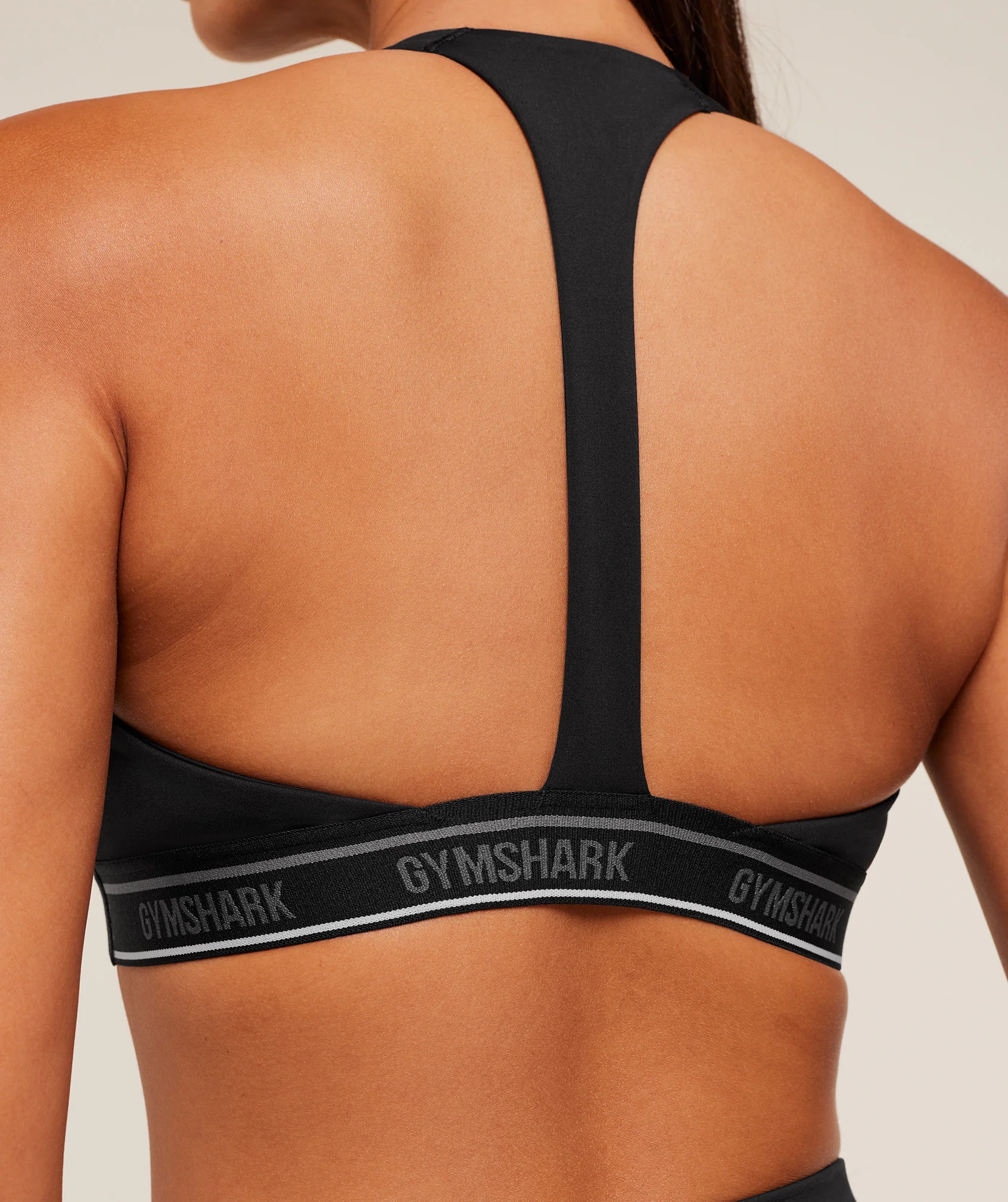 Gymshark Plunge Sports Bra - Black - Image 5